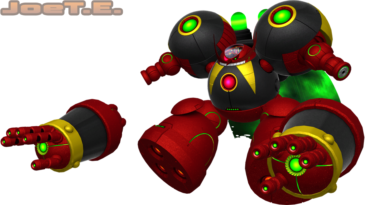 Eggman Nega (Lost World Style) Render by JoeTEStrikesBack on DeviantArt