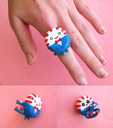 Peppermint Butler Ring