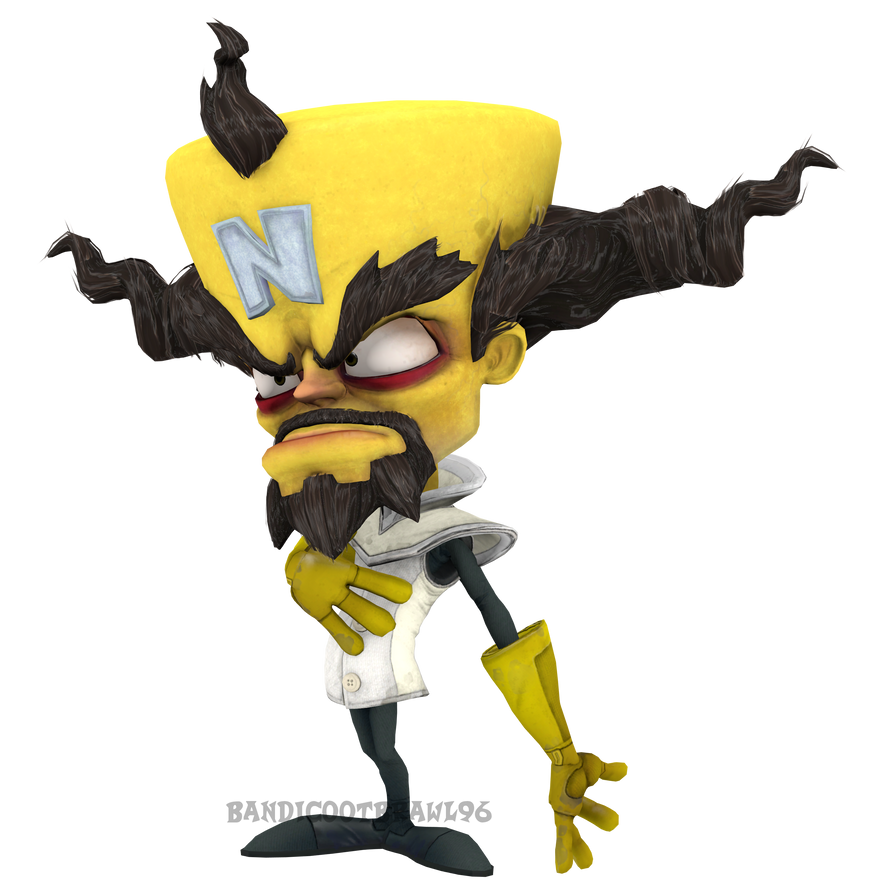 Neo Cortex Build (old) Dr. Neo Cortex Classic Render by bandicootbrawl96 on DeviantArt