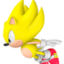 Classic Super Sonic Render