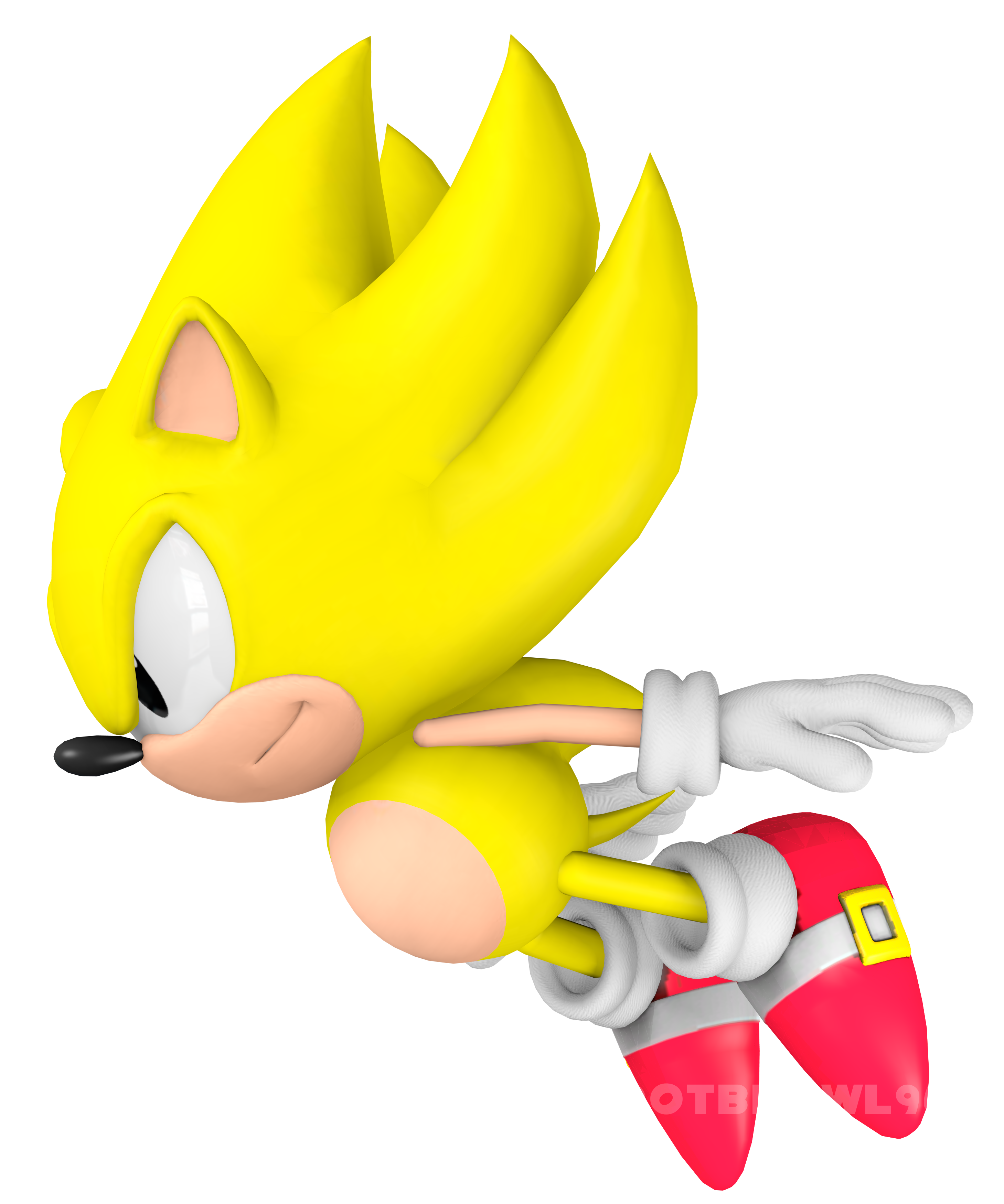 Super Sonic 3 Classic 3D model 3D printable