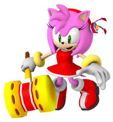 Classic Sonic Render Test 1 with New textures by bandicootbrawl96