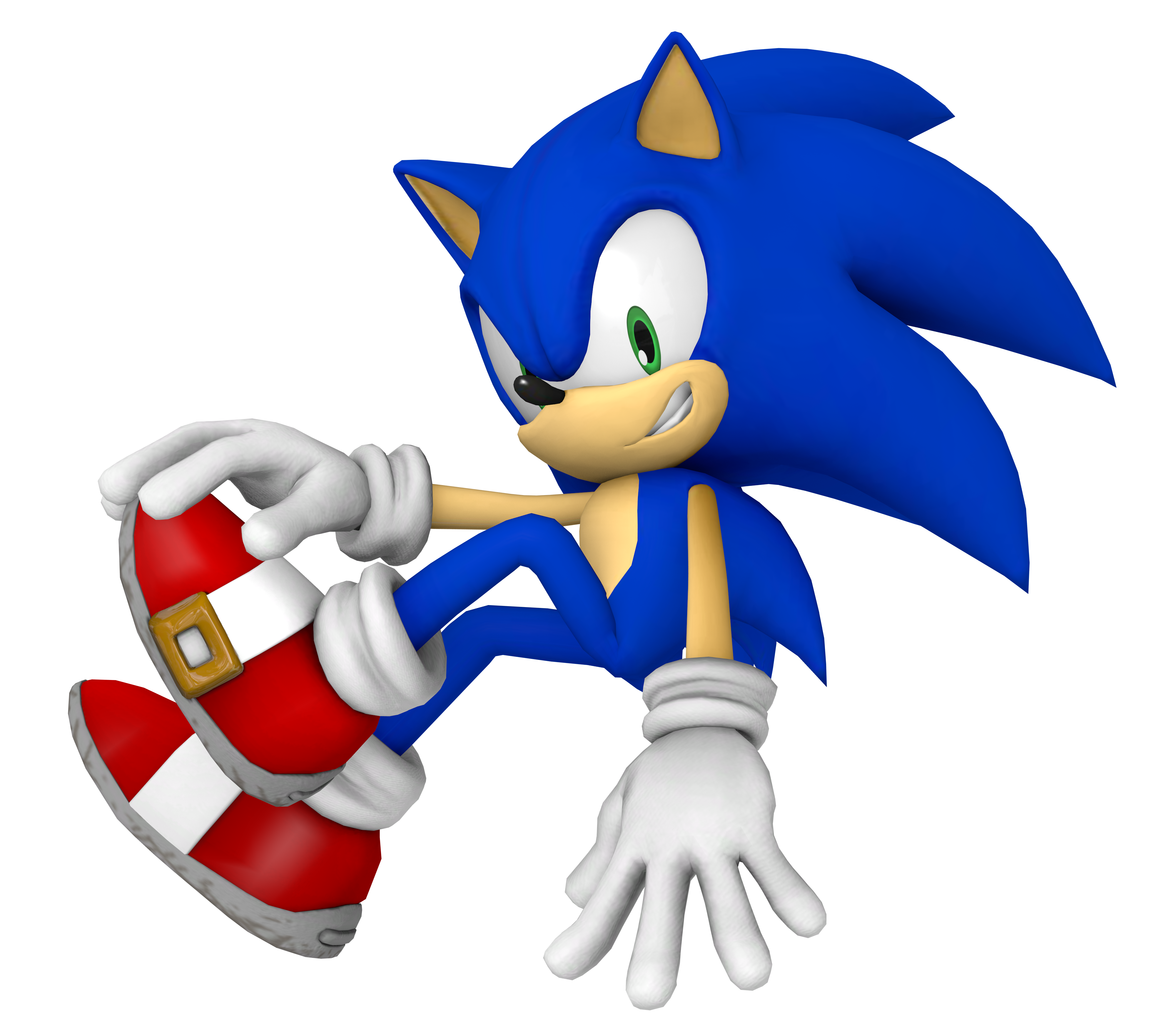 Classic Sonic Render by bandicootbrawl96 on DeviantArt