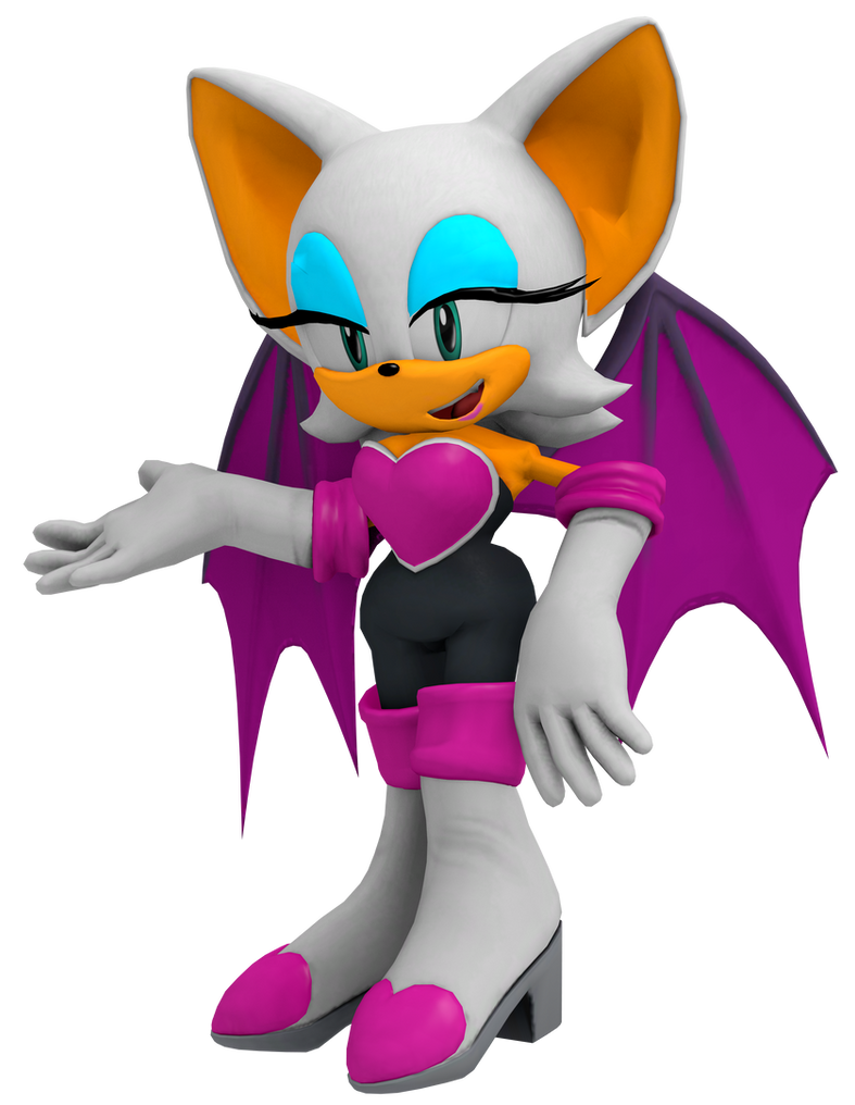 (old model) Dreamcast Rouge - Dreamcast Era Rouge by bandicootbrawl96 ...