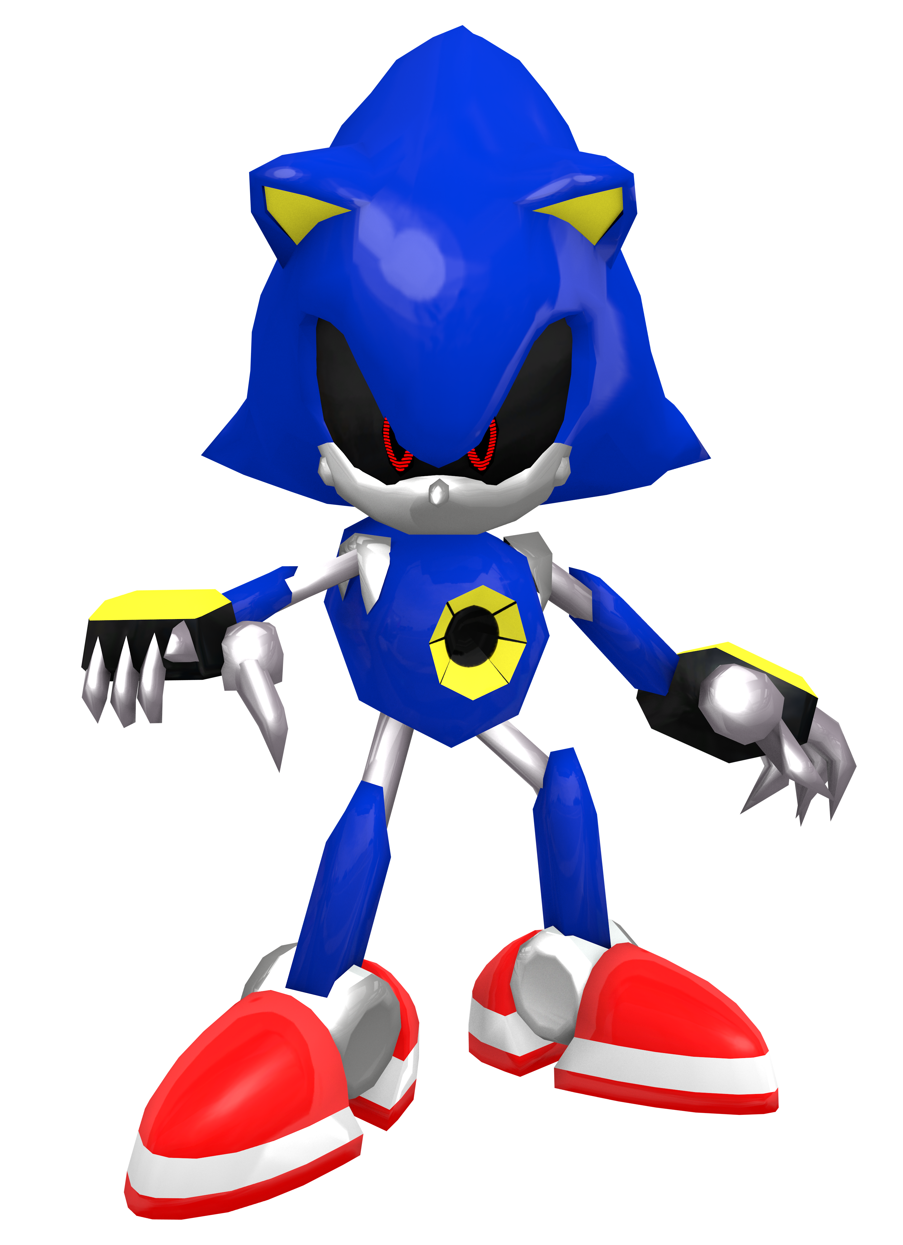 Nibroc.Rock on X: New Render: Dreamcast Era Metal Sonic,mostly based on  his SA2 and SH look Credit to @Darkon360 for the OrignalModel   / X