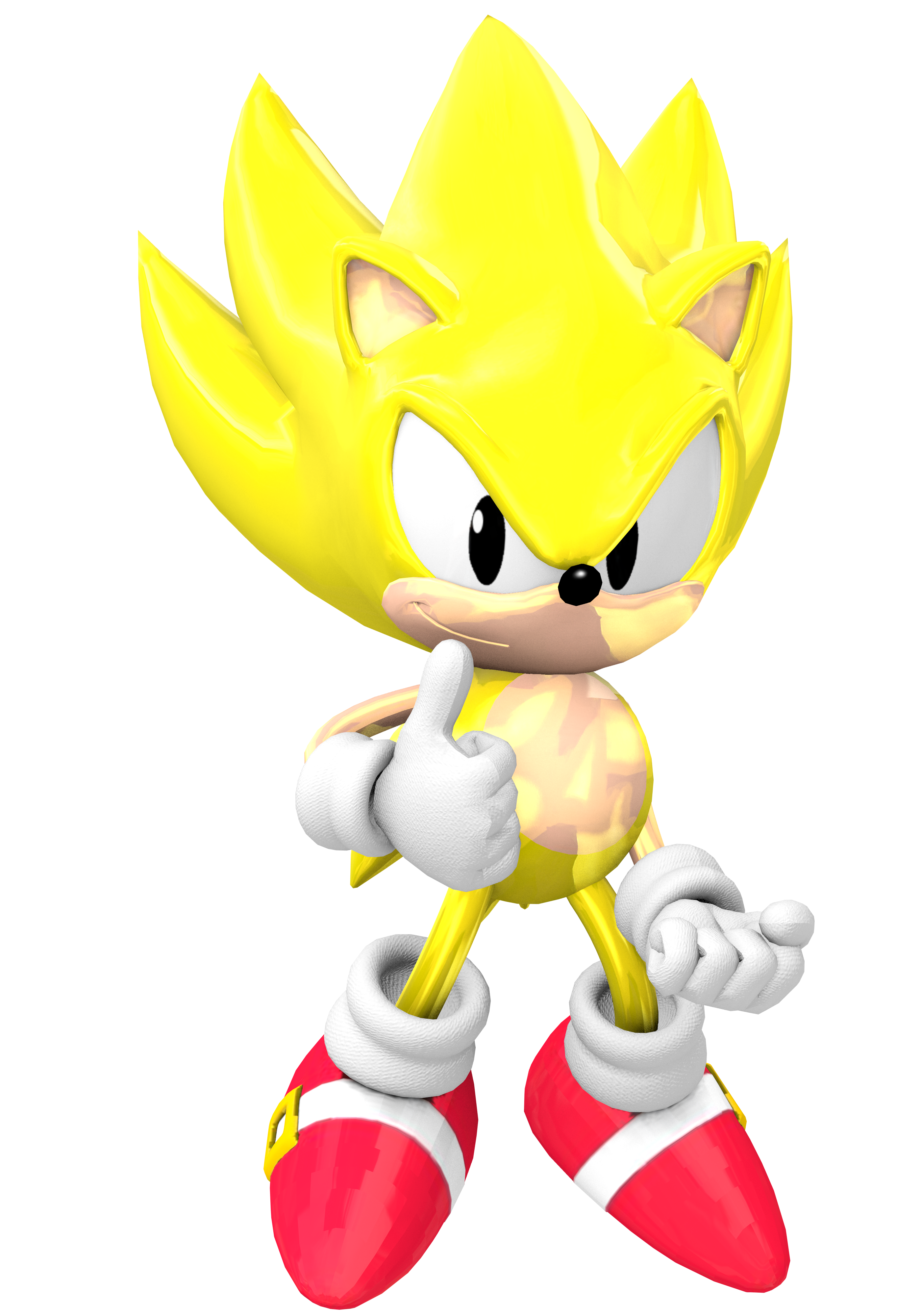 Classic Sonic May 2023 Render by bandicootbrawl96 on DeviantArt