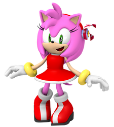Dreamcast Amy Render (Dreamcast Era Amy)