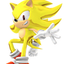 Dreamcast Super Sonic Old Render