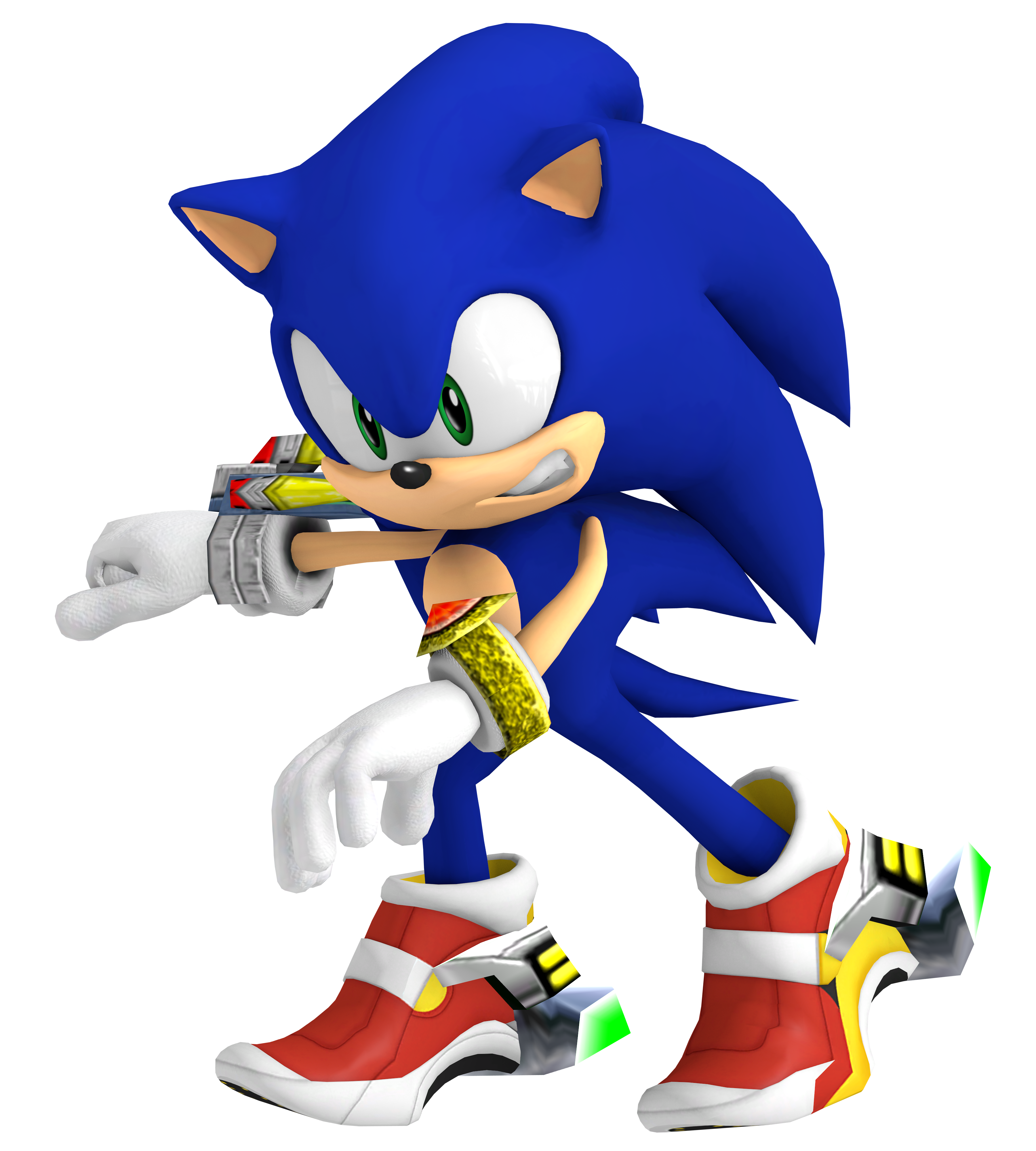 Dreamcast Shadow  Sonic Adventure 2 Render by bandicootbrawl96 on