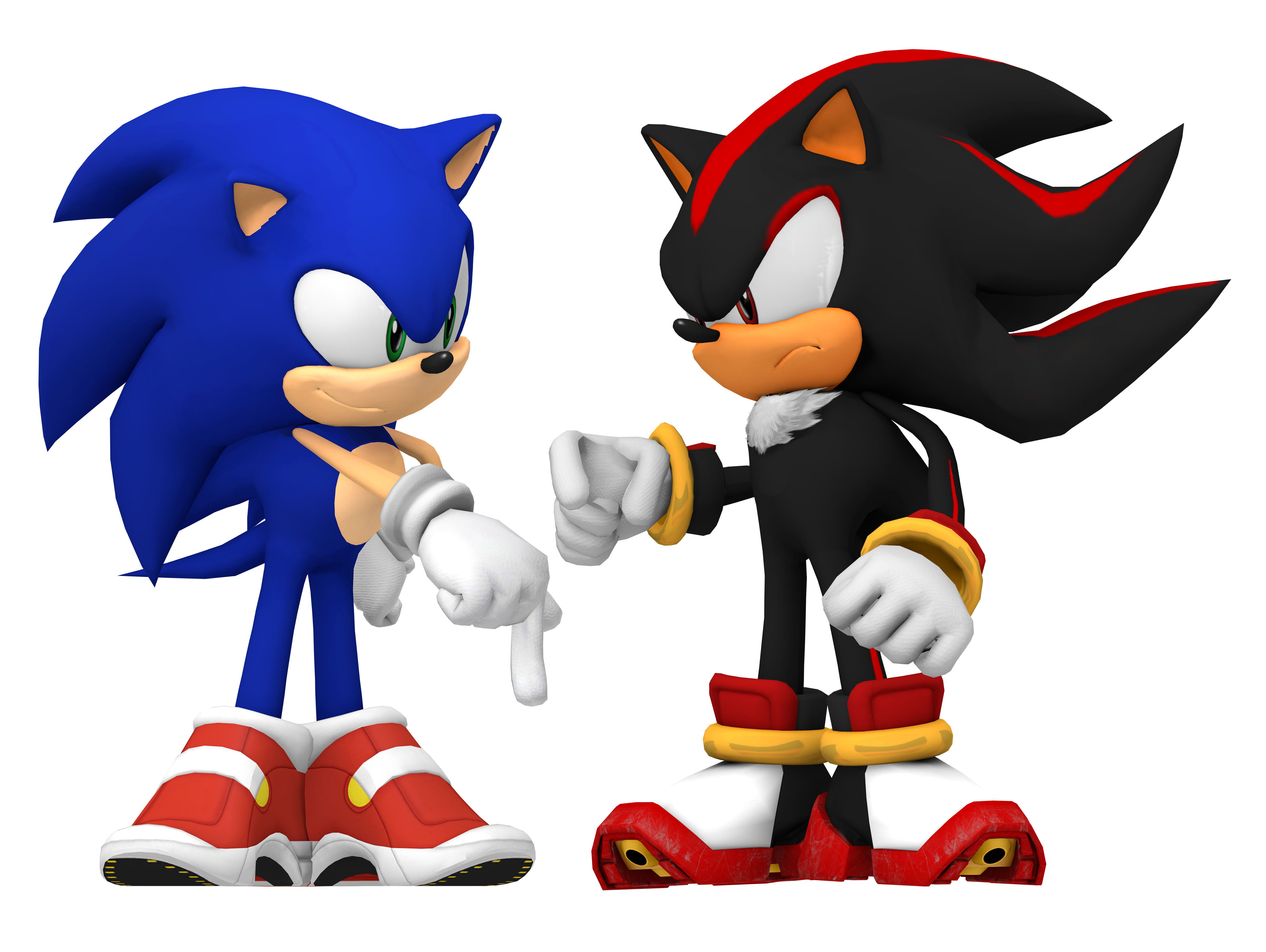 sonic adventure 2 shadow model remake by AndreiSilva123 on DeviantArt