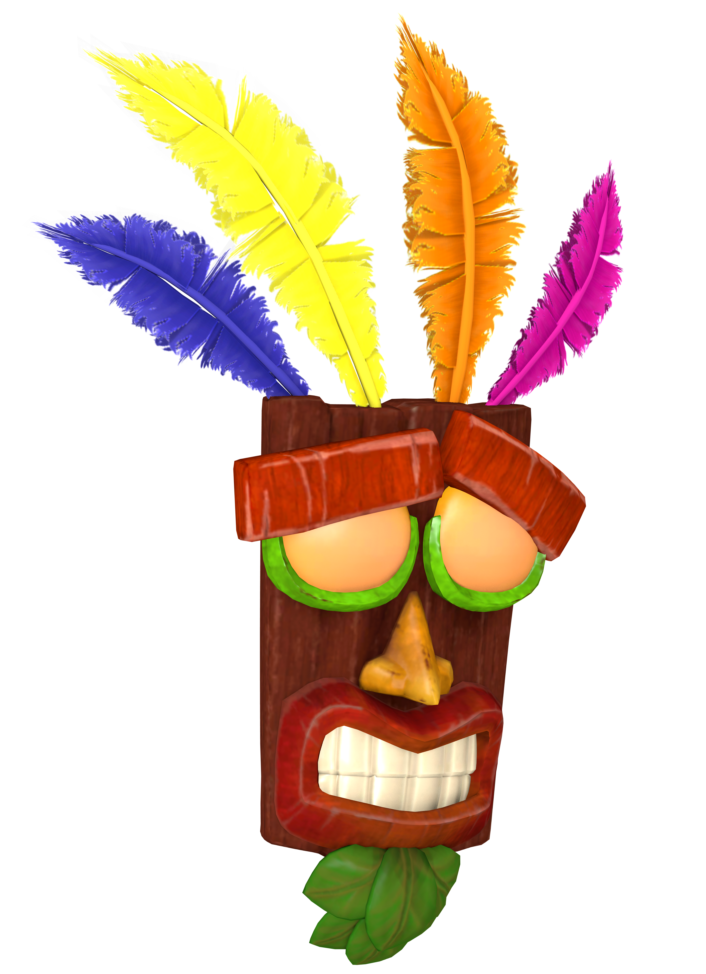 Aku Aku from Crash Bandicoot ! by Mireia on Dribbble