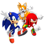 Team Sonic - We're Sonic Heroes! (Dated Models)