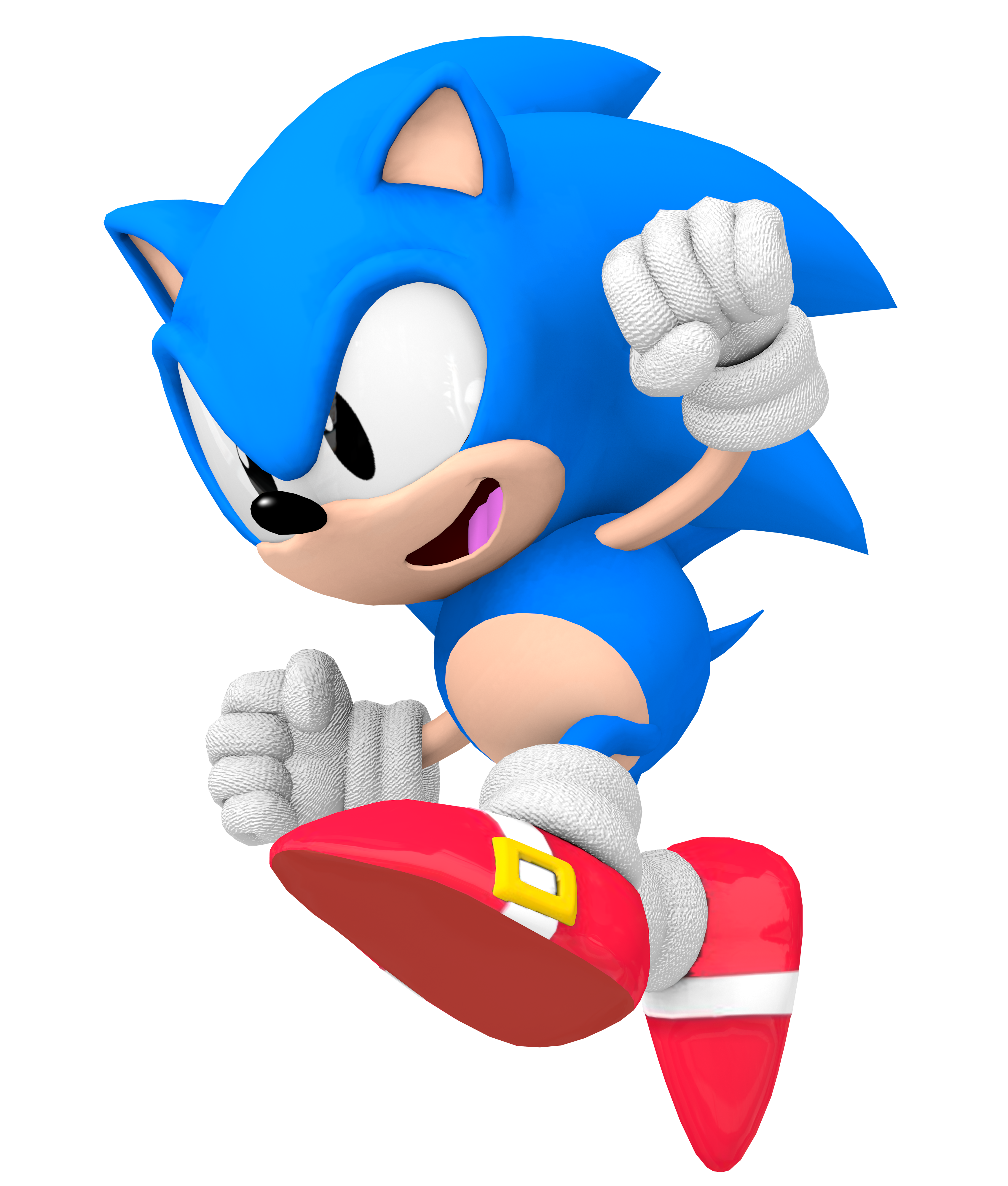 Classic Sonic  Sonic the Hedgehog 2 Render by bandicootbrawl96 on  DeviantArt