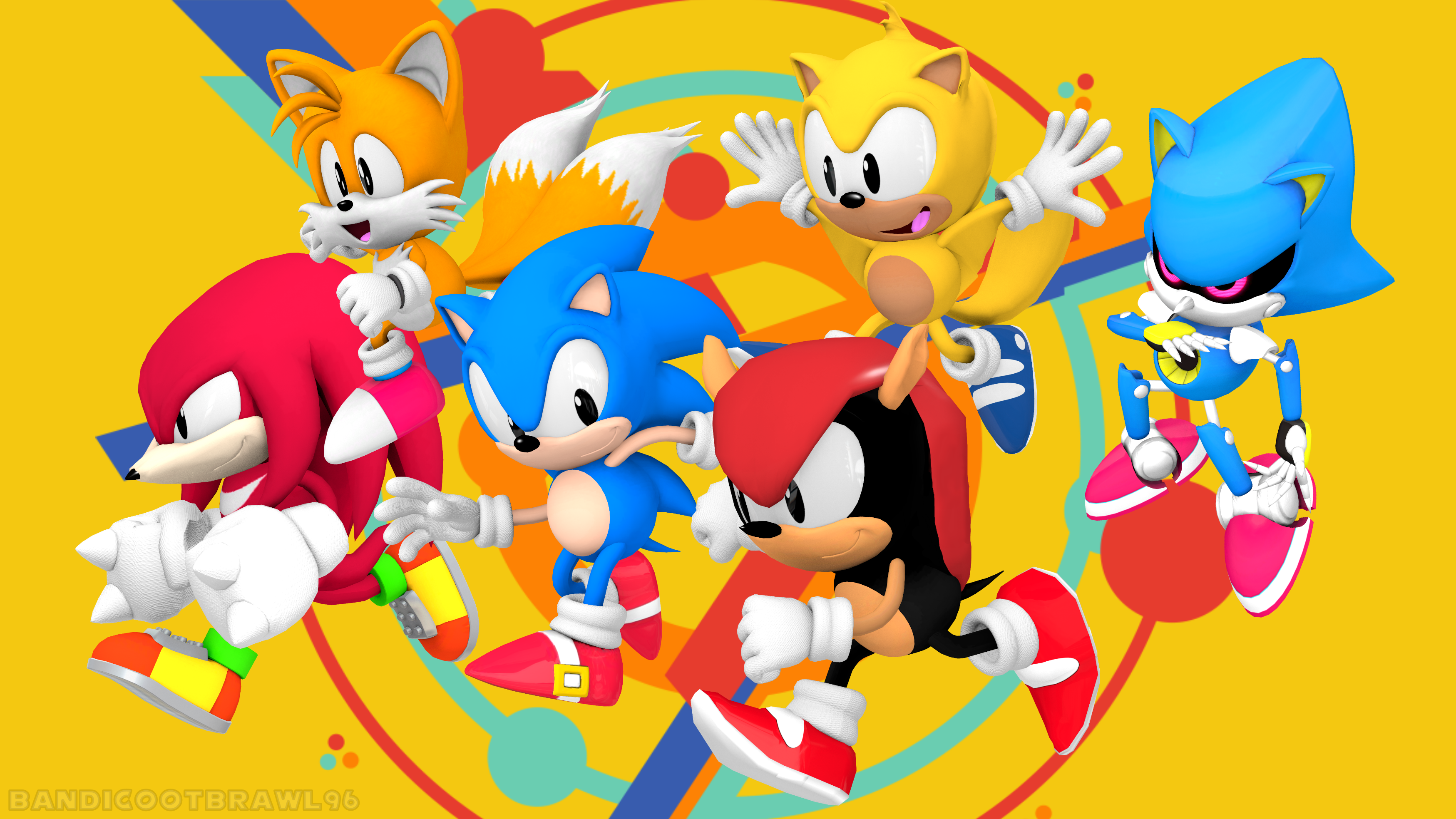 Classic Sonic  Mania Render by bandicootbrawl96 on DeviantArt