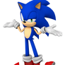 Sonic the Hedgehog No Worries Render