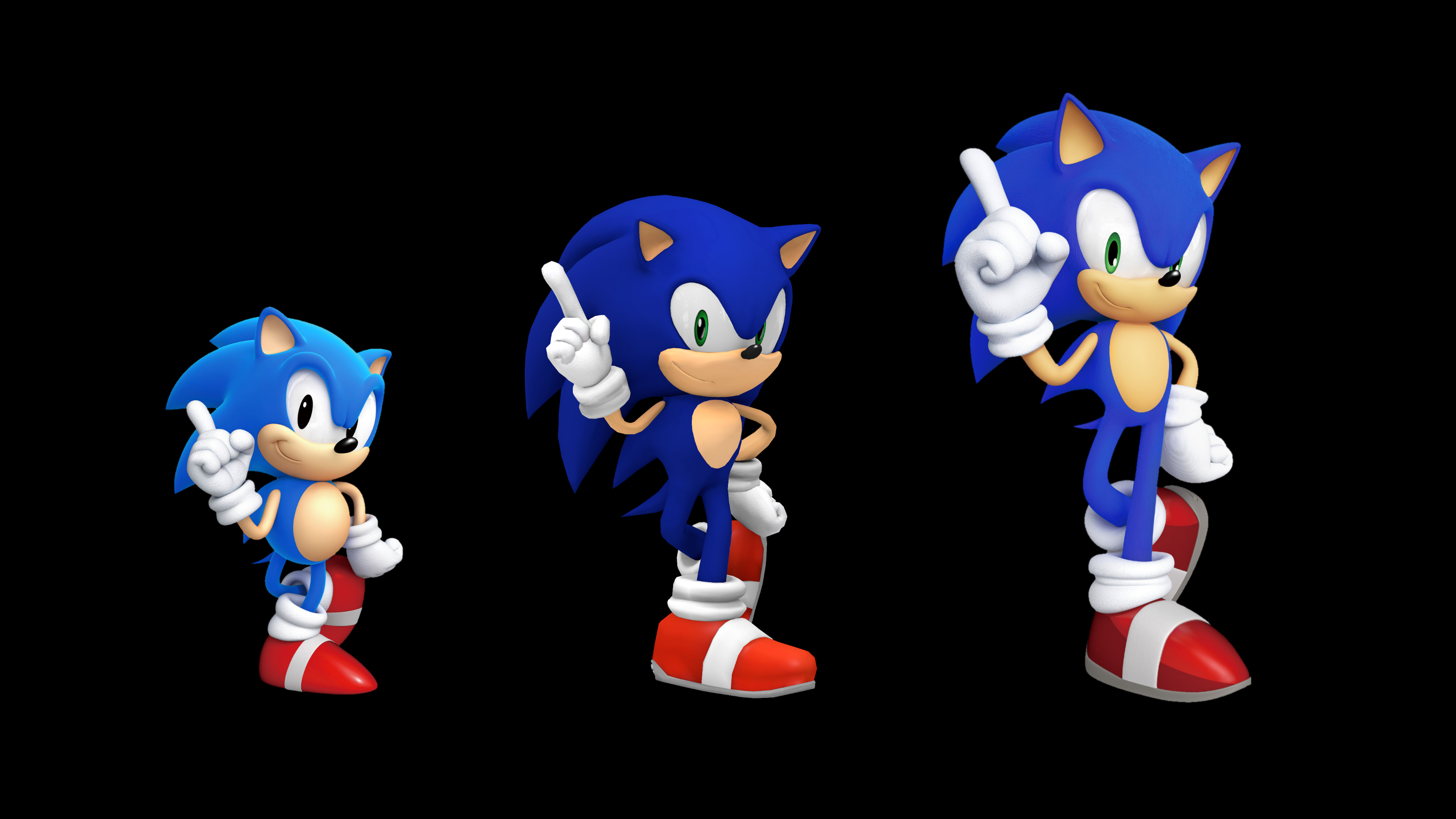 Sonic the Hedgehog 2 30th Anniversary Render by bandicootbrawl96 on  DeviantArt