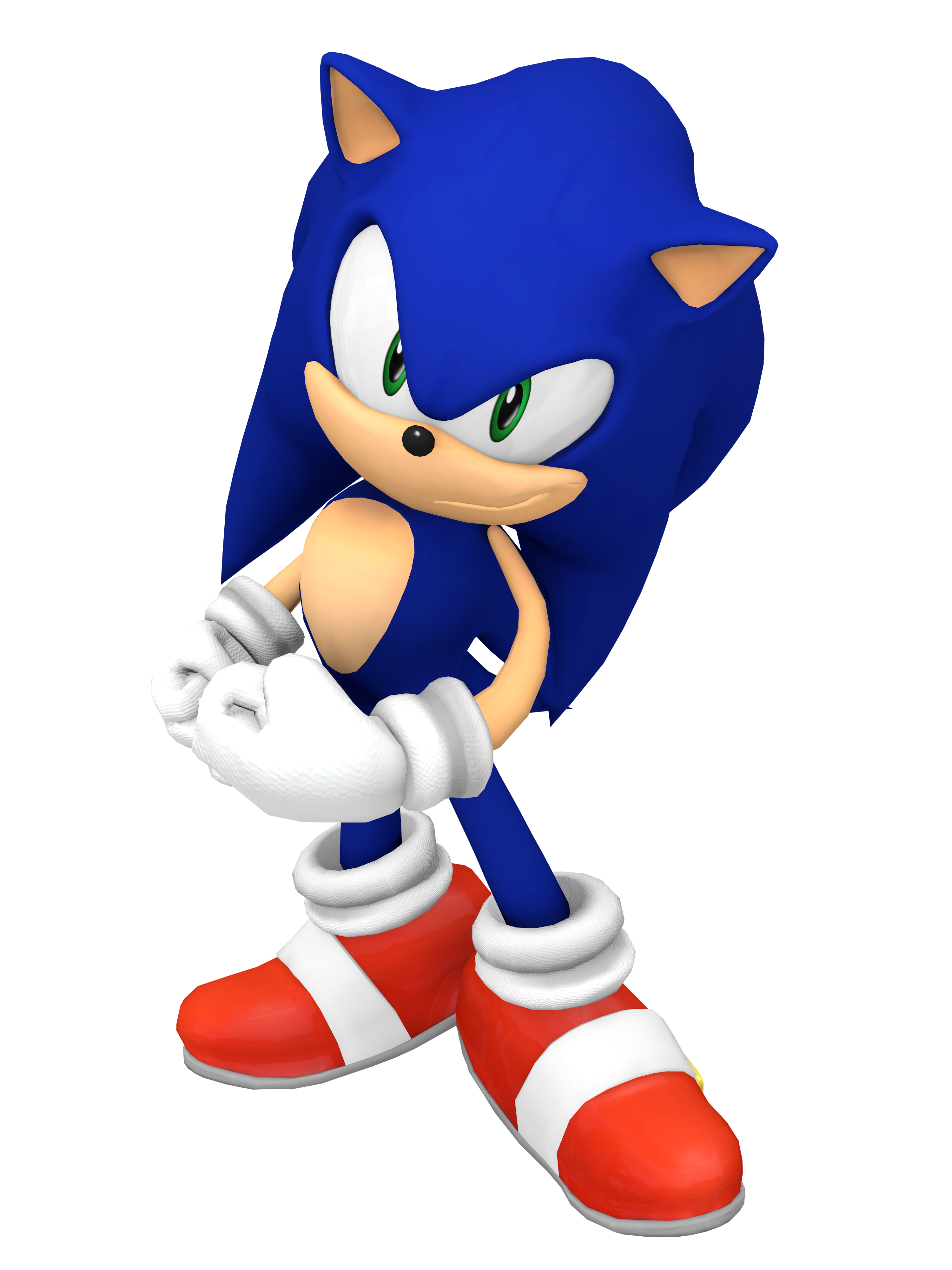 Classic Sonic Render by bandicootbrawl96 on DeviantArt