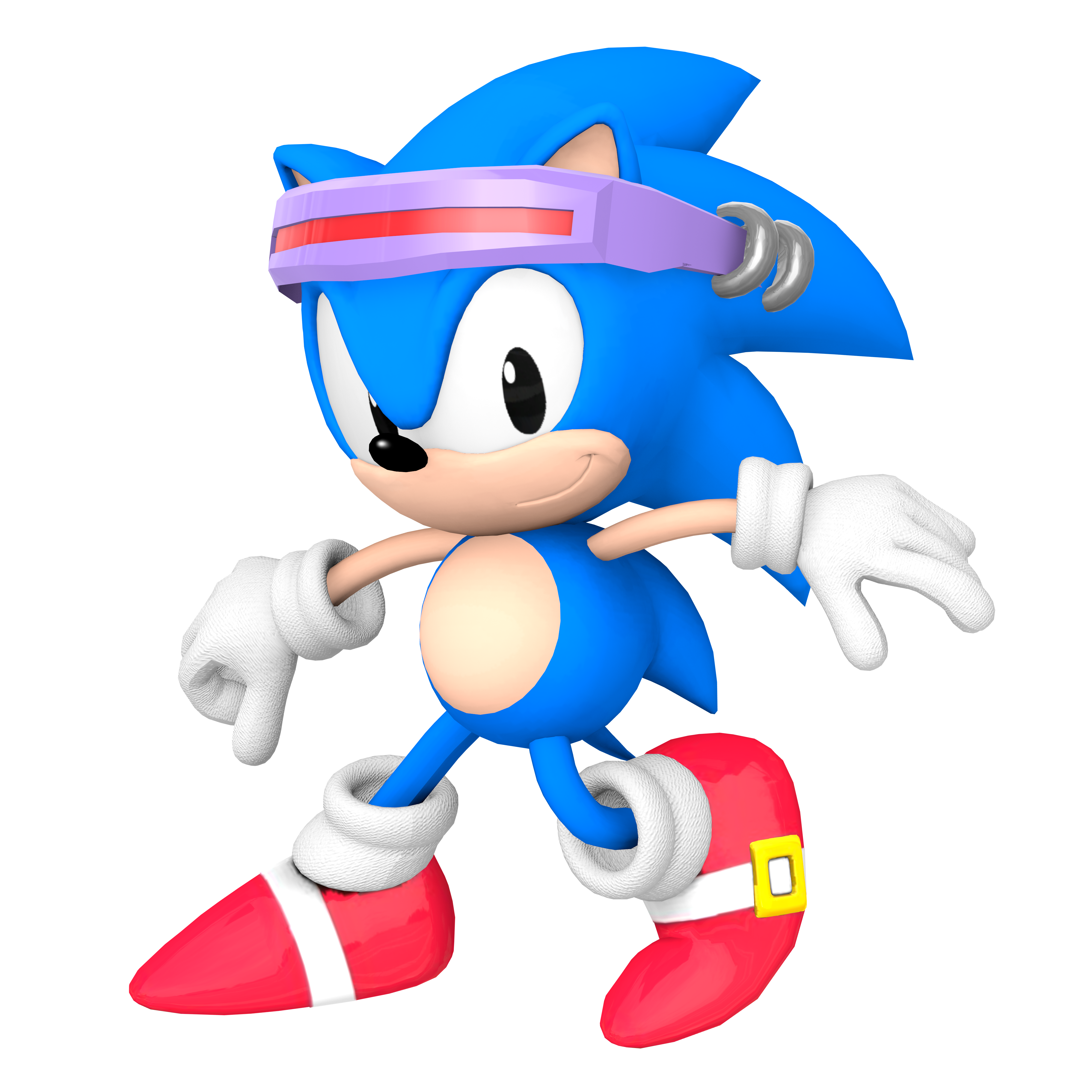 Clearer separate looks at the classic sonic renders from yesterday