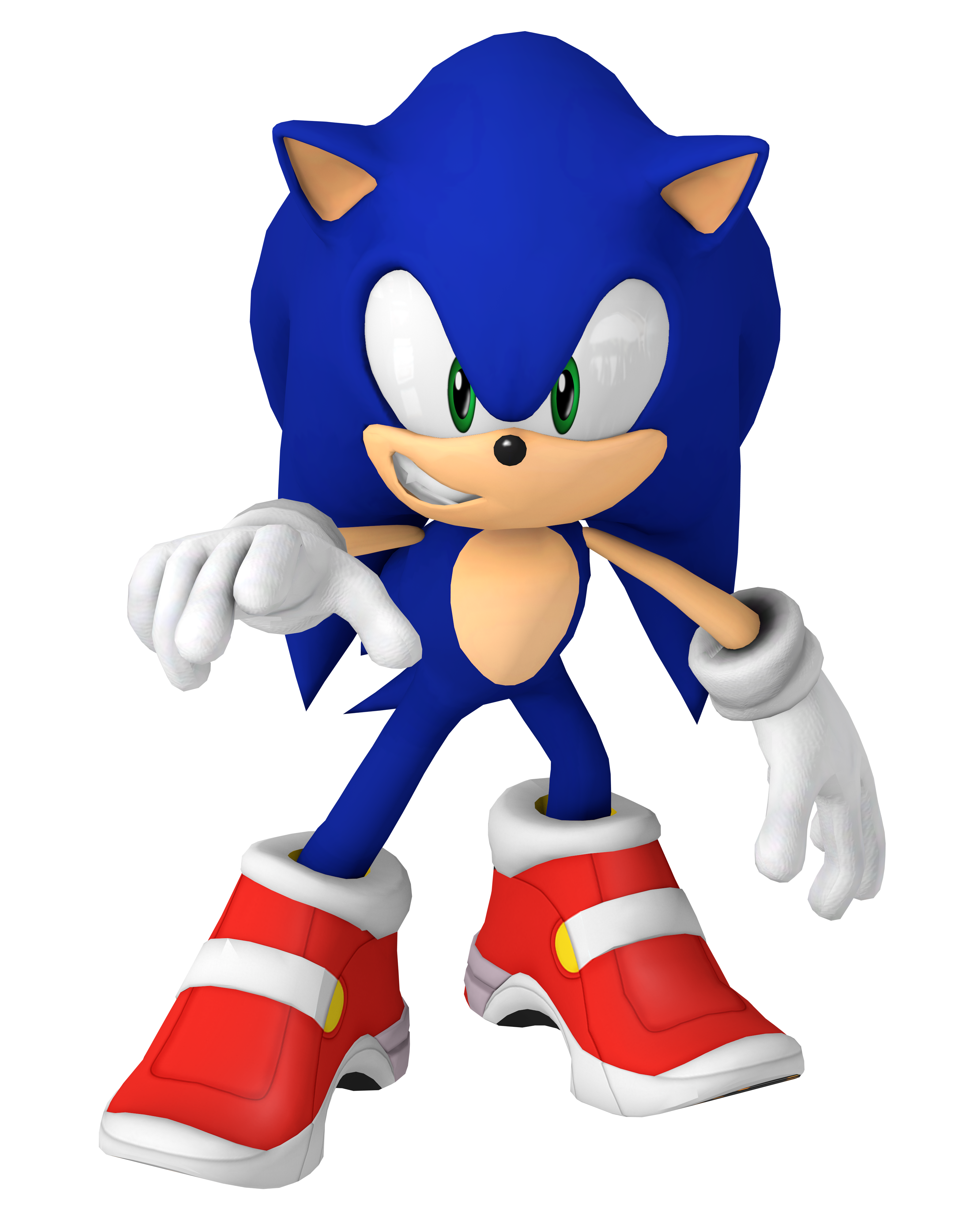 Classic Sonic  Sonic the Hedgehog 2 Render by bandicootbrawl96 on  DeviantArt