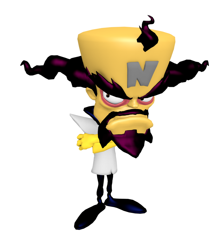 Neo Cortex Build Retro Dr. Neo Cortex Render by bandicootbrawl96 on DeviantArt