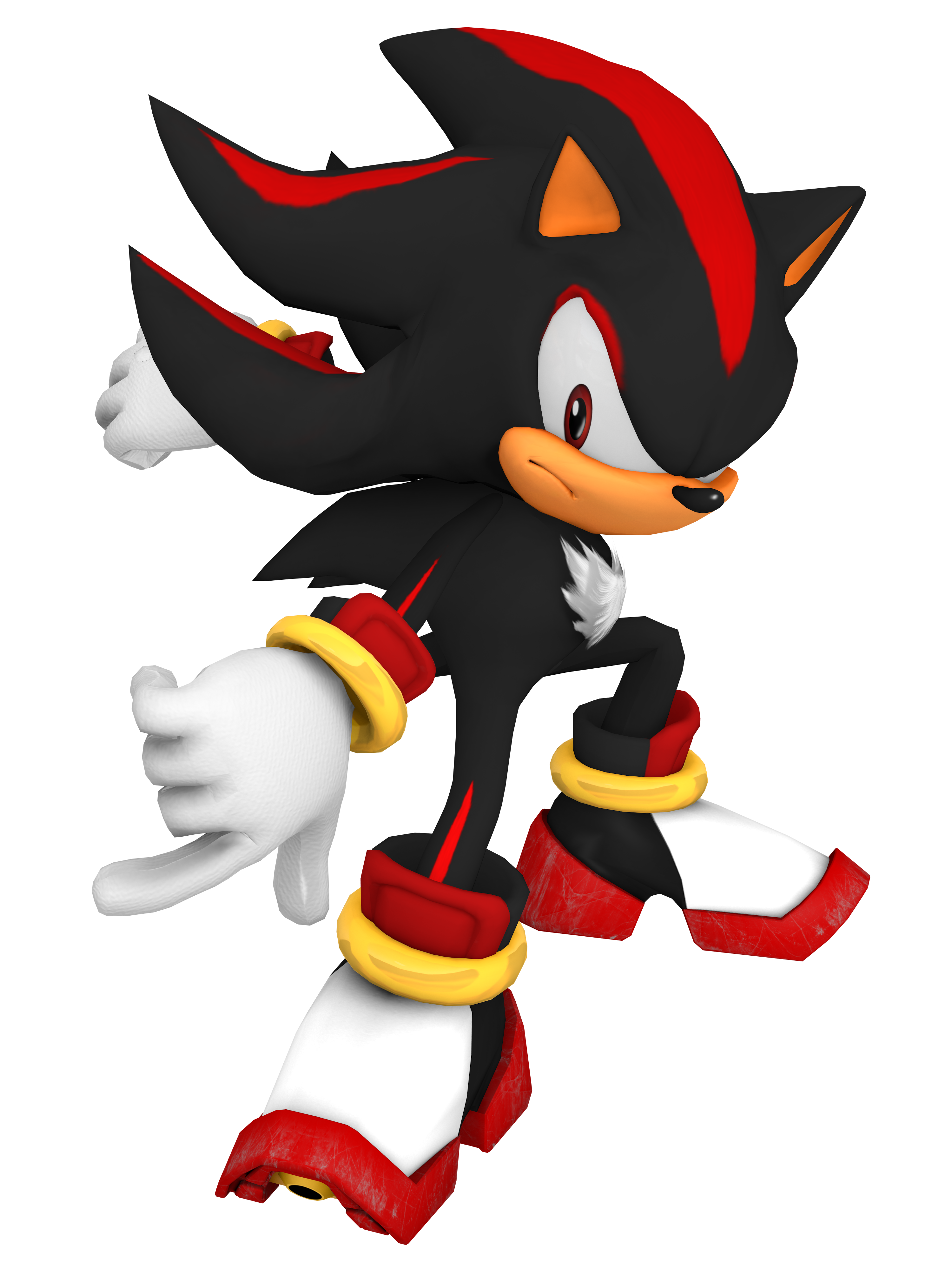 Dreamcast Shadow  Sonic Adventure 2 Render by bandicootbrawl96 on