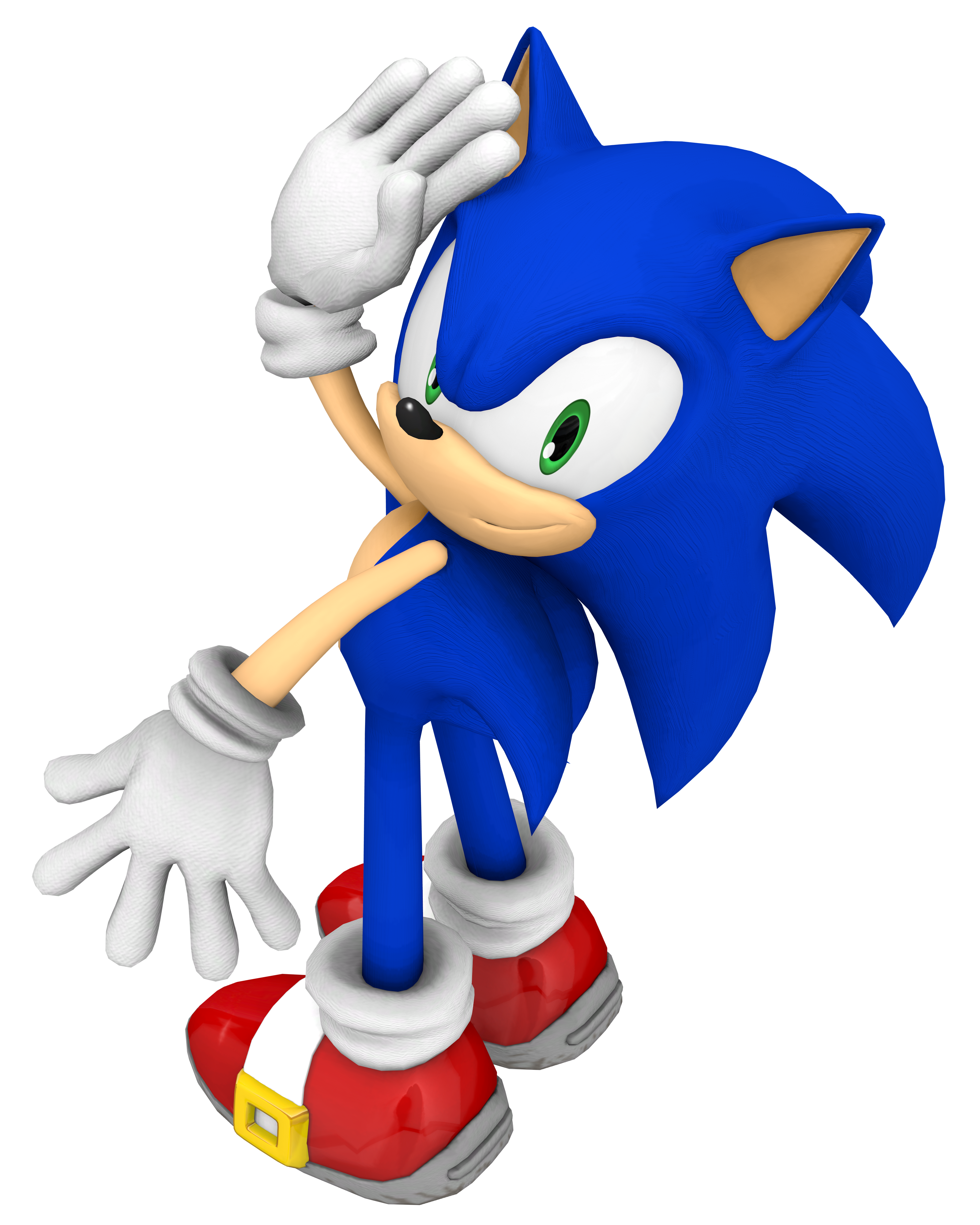 Classic Sonic Render by bandicootbrawl96 on DeviantArt