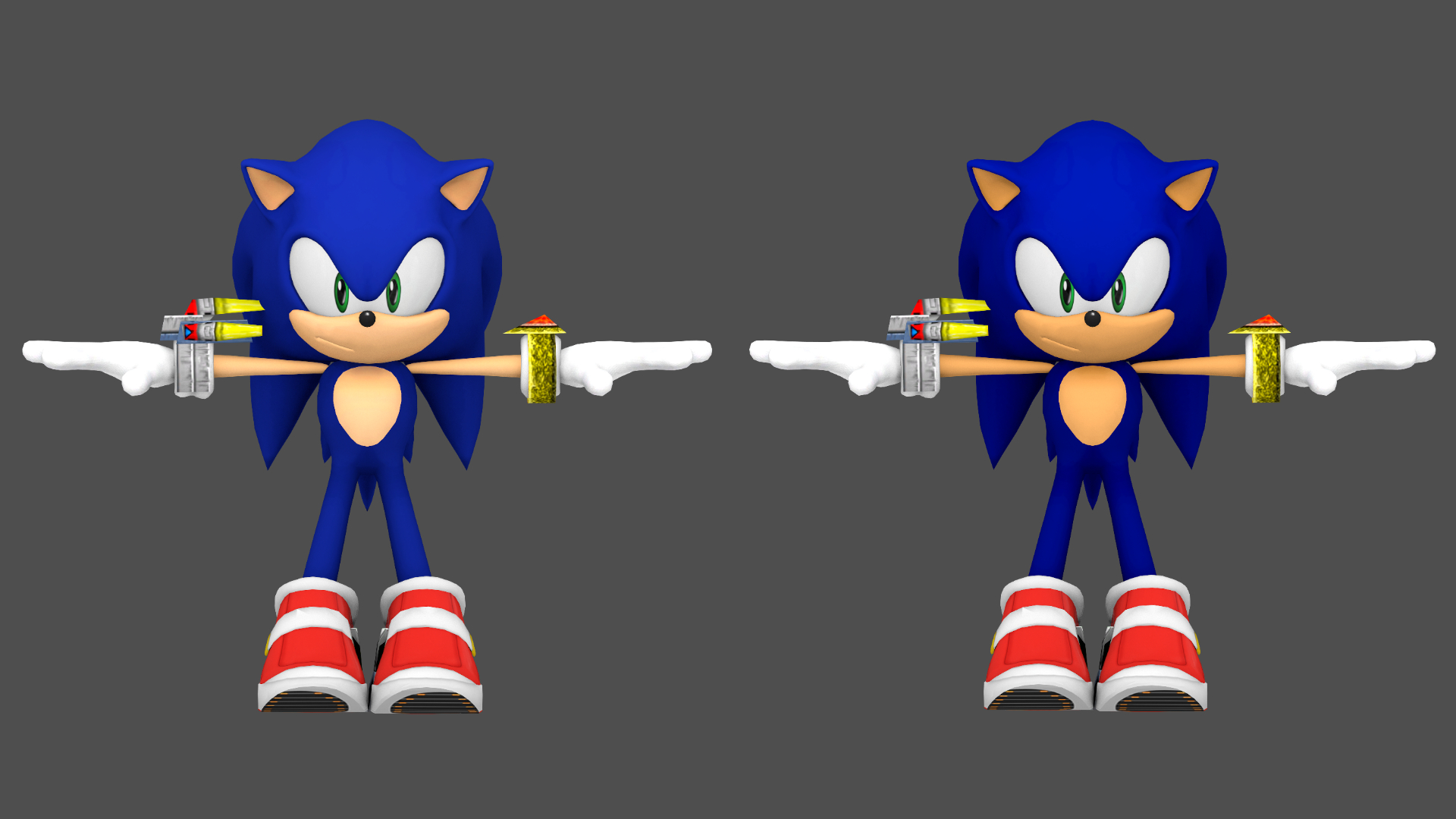 Dreamcast - Sonic Adventure - Sonic the Hedgehog - The Models Resource