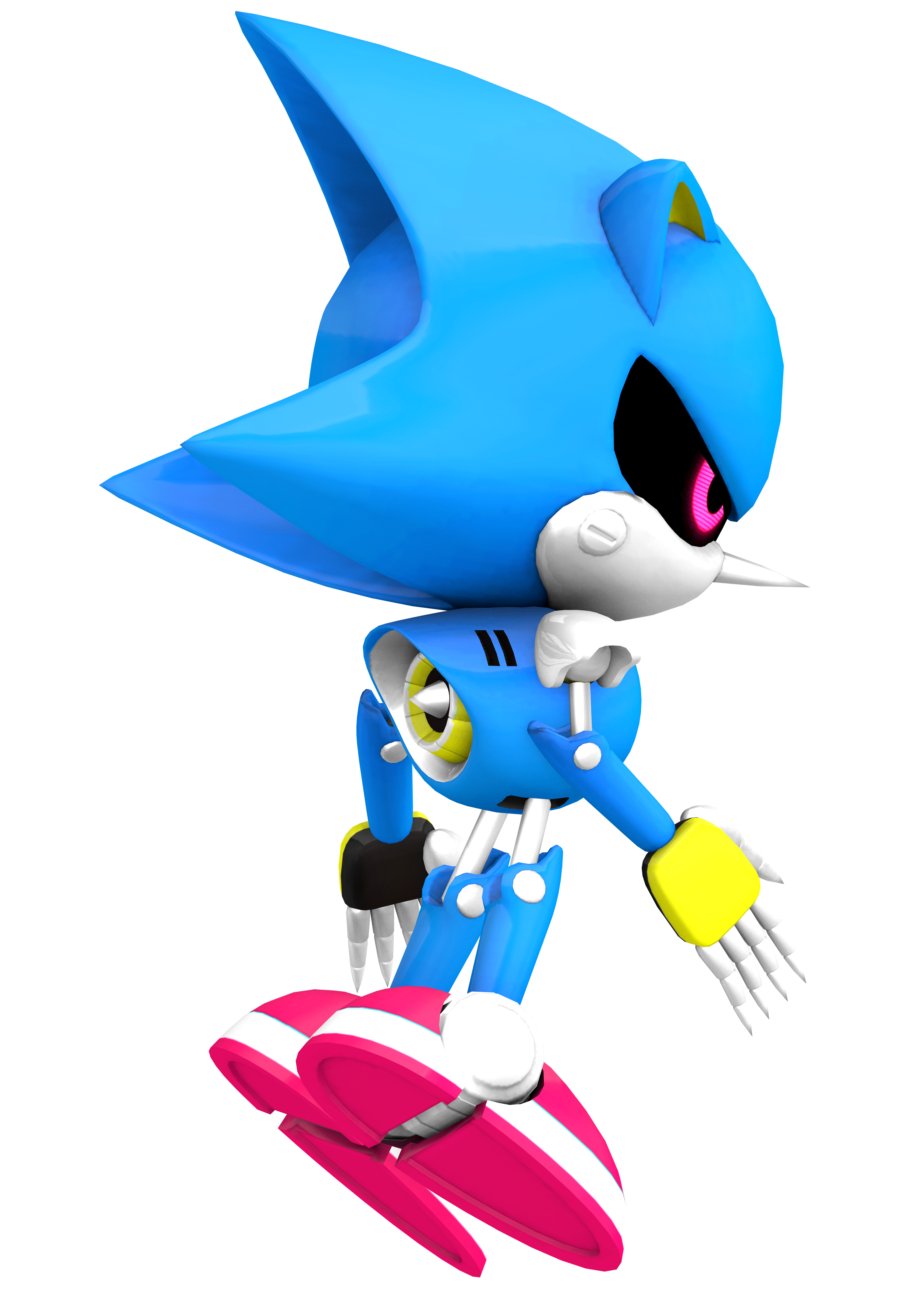 Classic Metal Sonic , Png Download - Metal Sonic Official Art