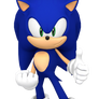 Dreamcast Sonic Shuffle 20th Anniversary Render
