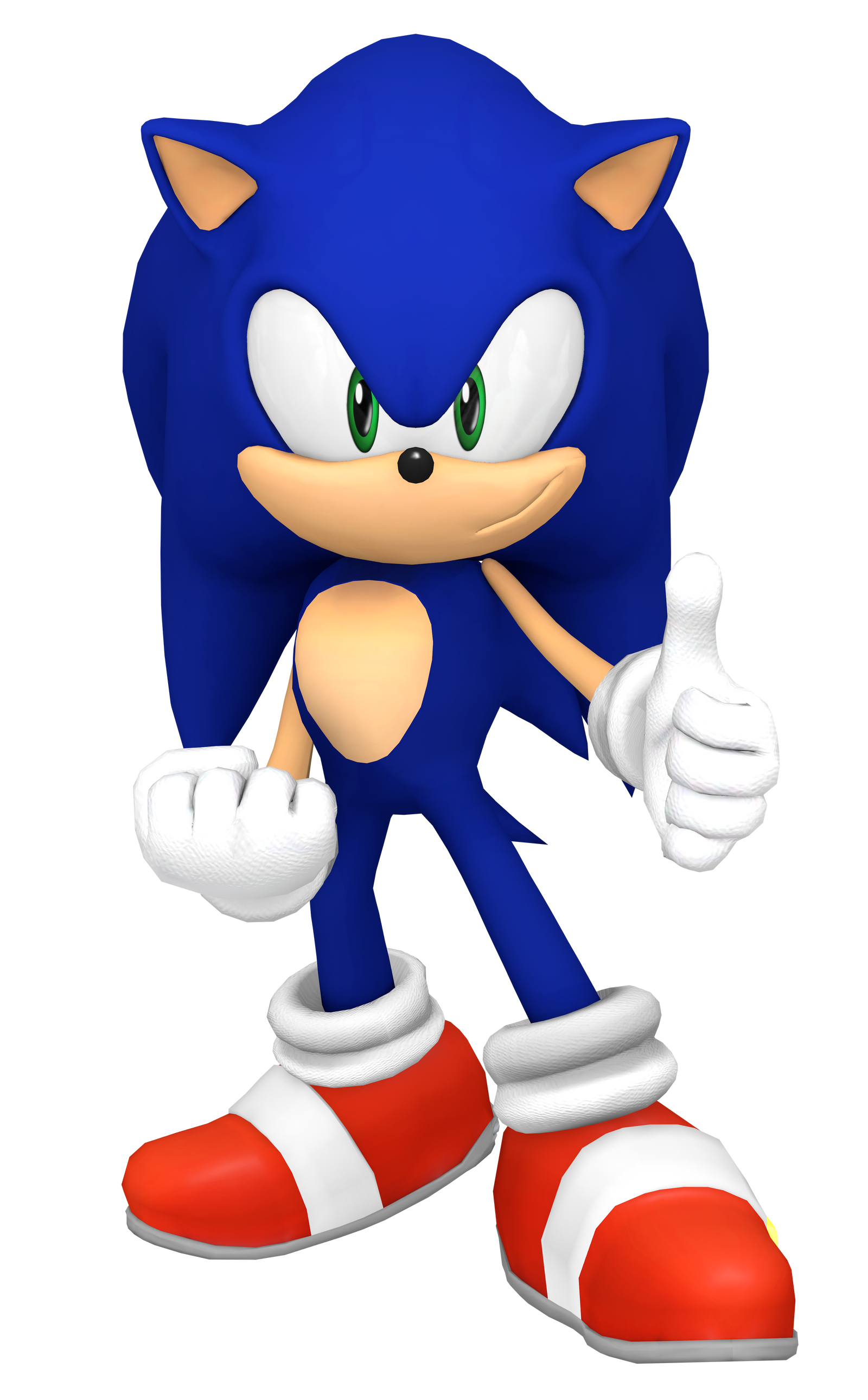 Dreamcast Sonic  Sonic Adventure 2 Main Render by bandicootbrawl96 on  DeviantArt