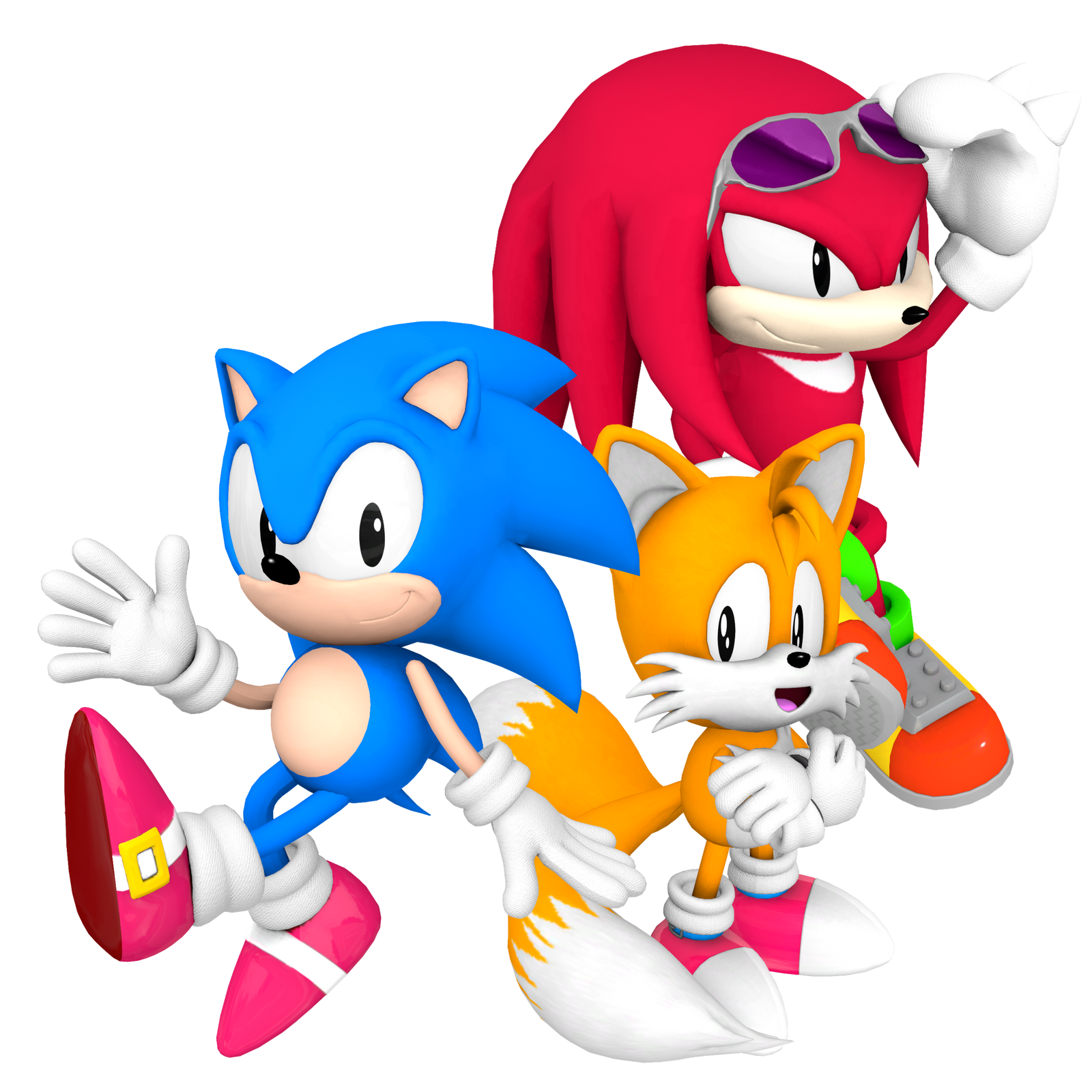Classic Team Sonic OFFICIAL Render : r/SonicTheHedgehog