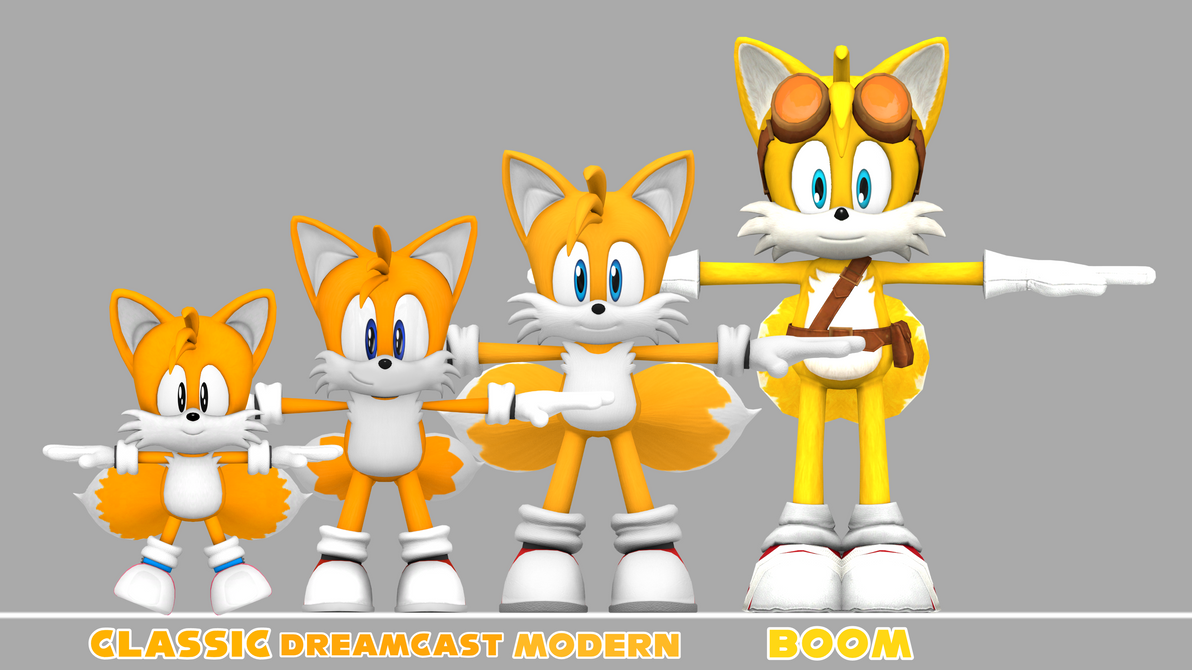(old) Tails Models Preview (Model Showcase) by bandicootbrawl96 on ...