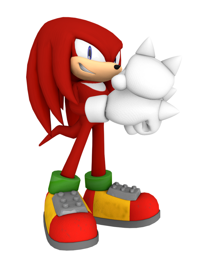 Knuckles Rende Knuckles the Echidna | January 2021 Render by bandicootbrawl96 on ...