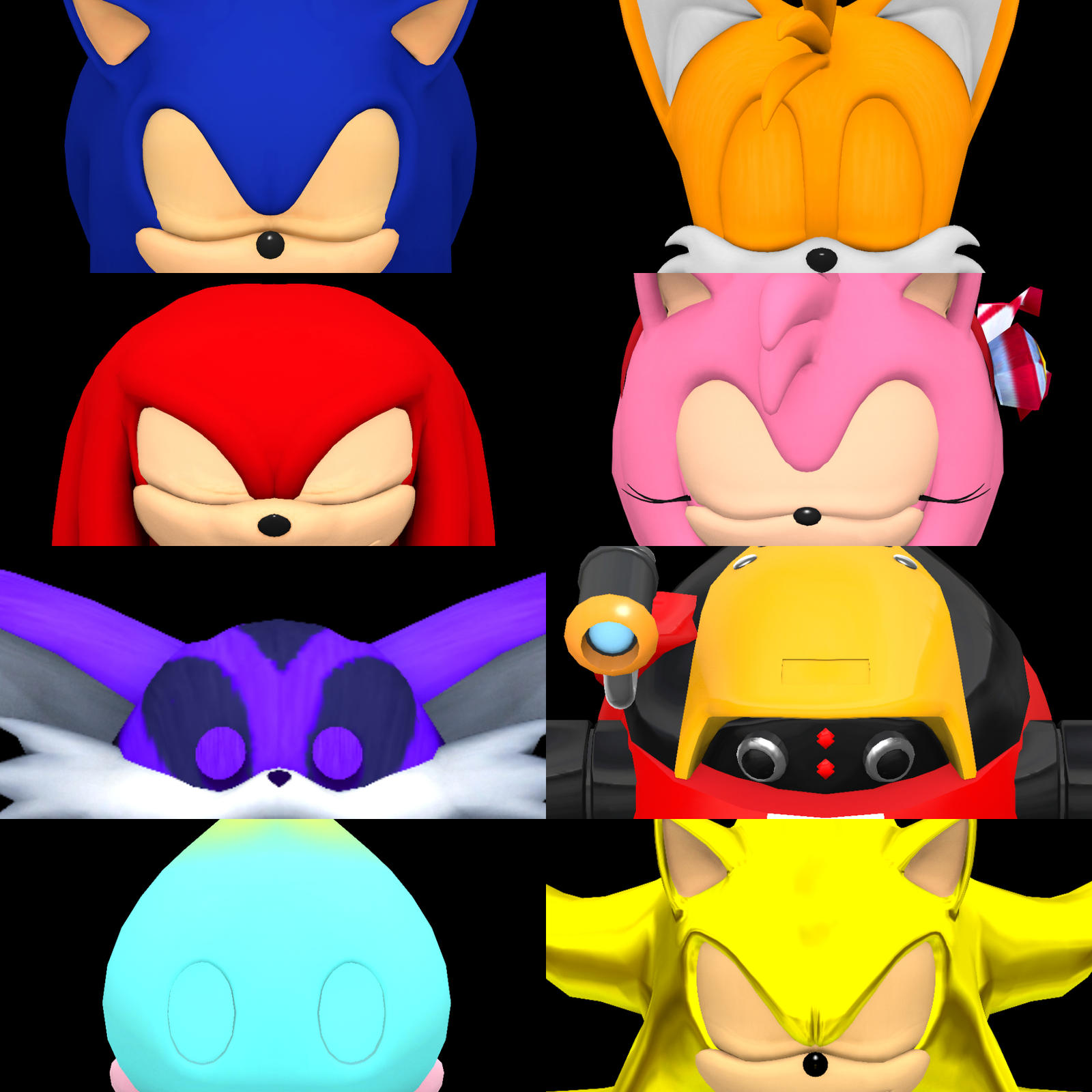 Sonic Shuffle | Characters 2021 (Dreamcast Sonic) by bandicootbrawl96 ...