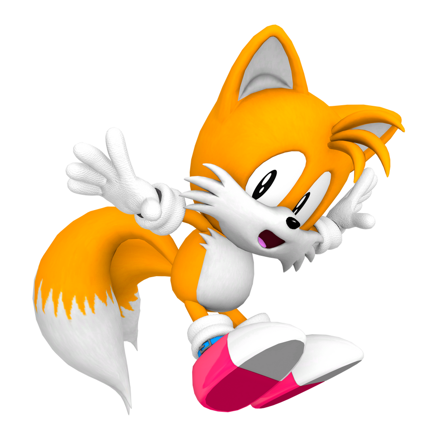 Classic Tails 2021 Render by bandicootbrawl96 on DeviantArt