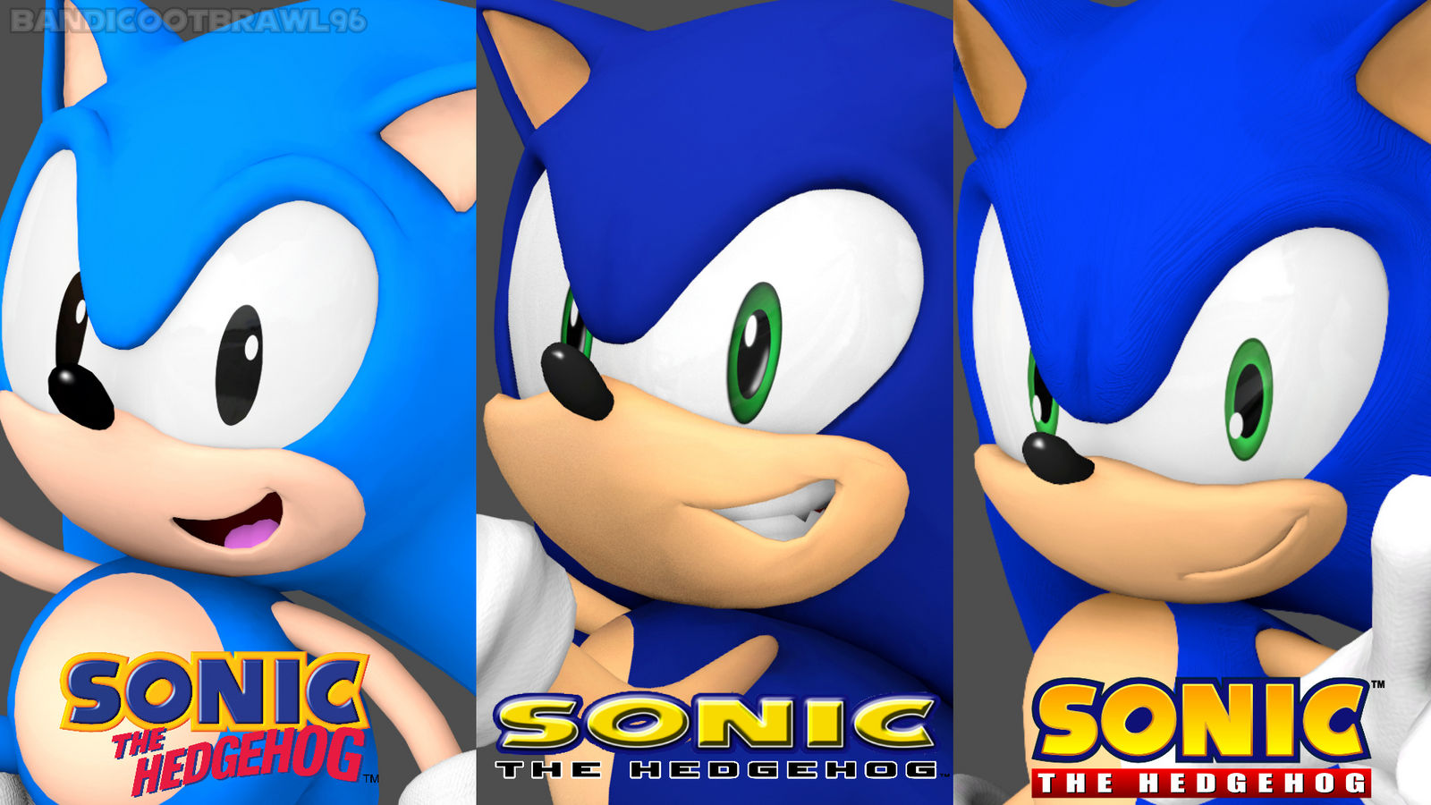Classic Sonic V.2  Classic sonic, Sonic, Sonic the hedgehog