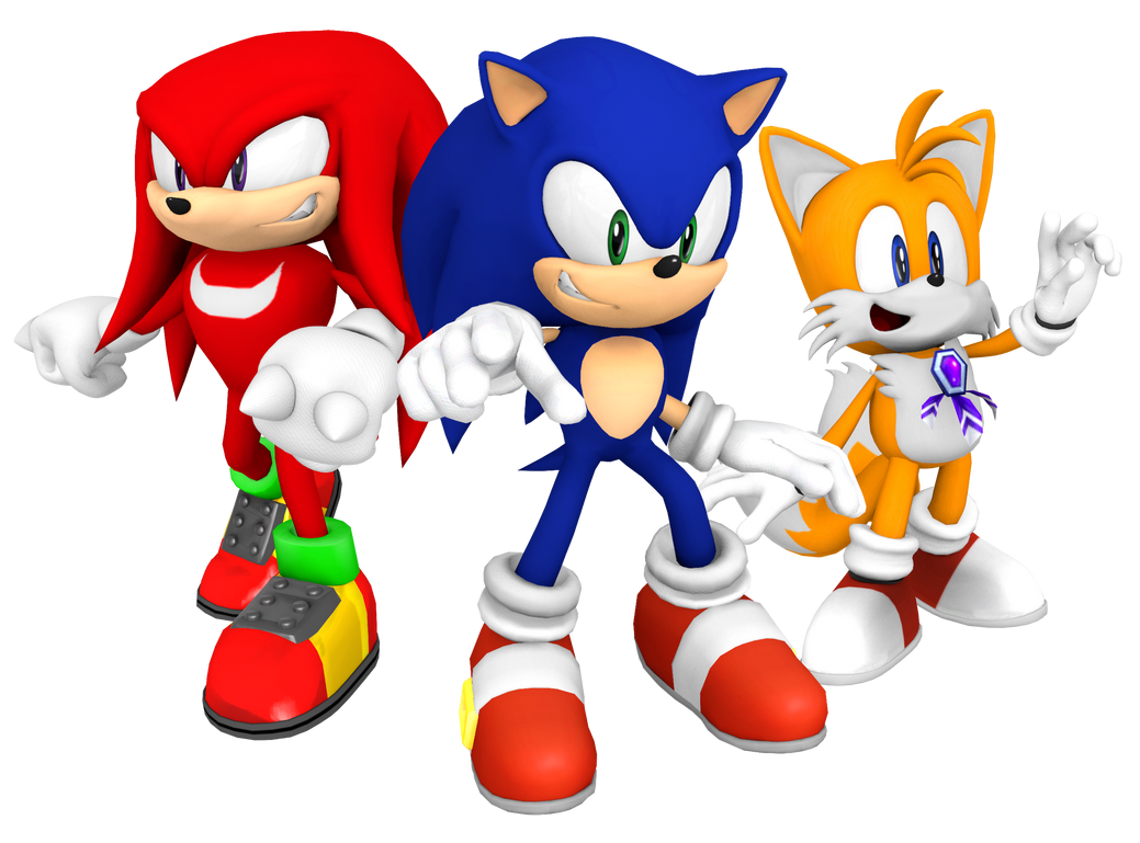 Dreamcast Sonic Dreamcast Era Team Sonic Render by bandicootbrawl96