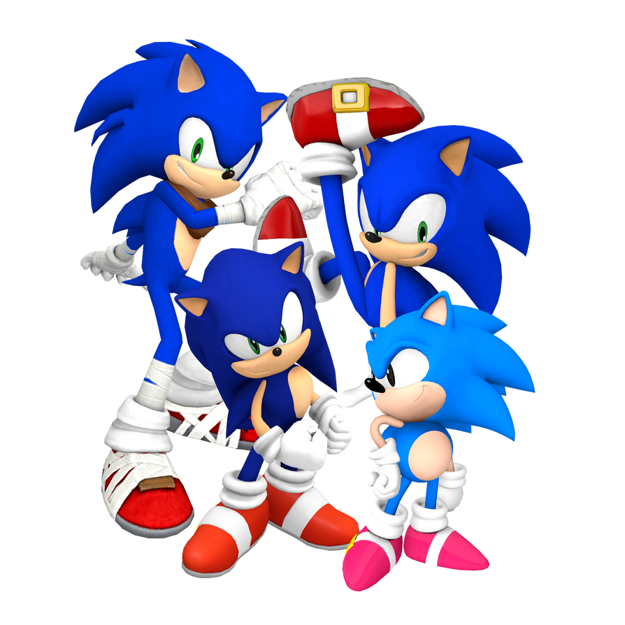 4 Generations Of Sonic The Hedgehog By Bandicootbrawl96 On DeviantArt 4-generations-of-sonic-the-hedgehog-by-bandicootbrawl96-on-deviantart