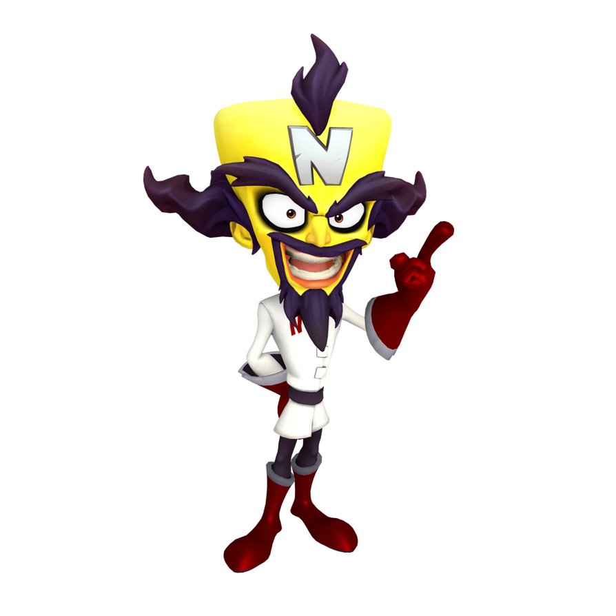 Dr. Neo Cortex New Model Render by bandicootbrawl96 on DeviantArt