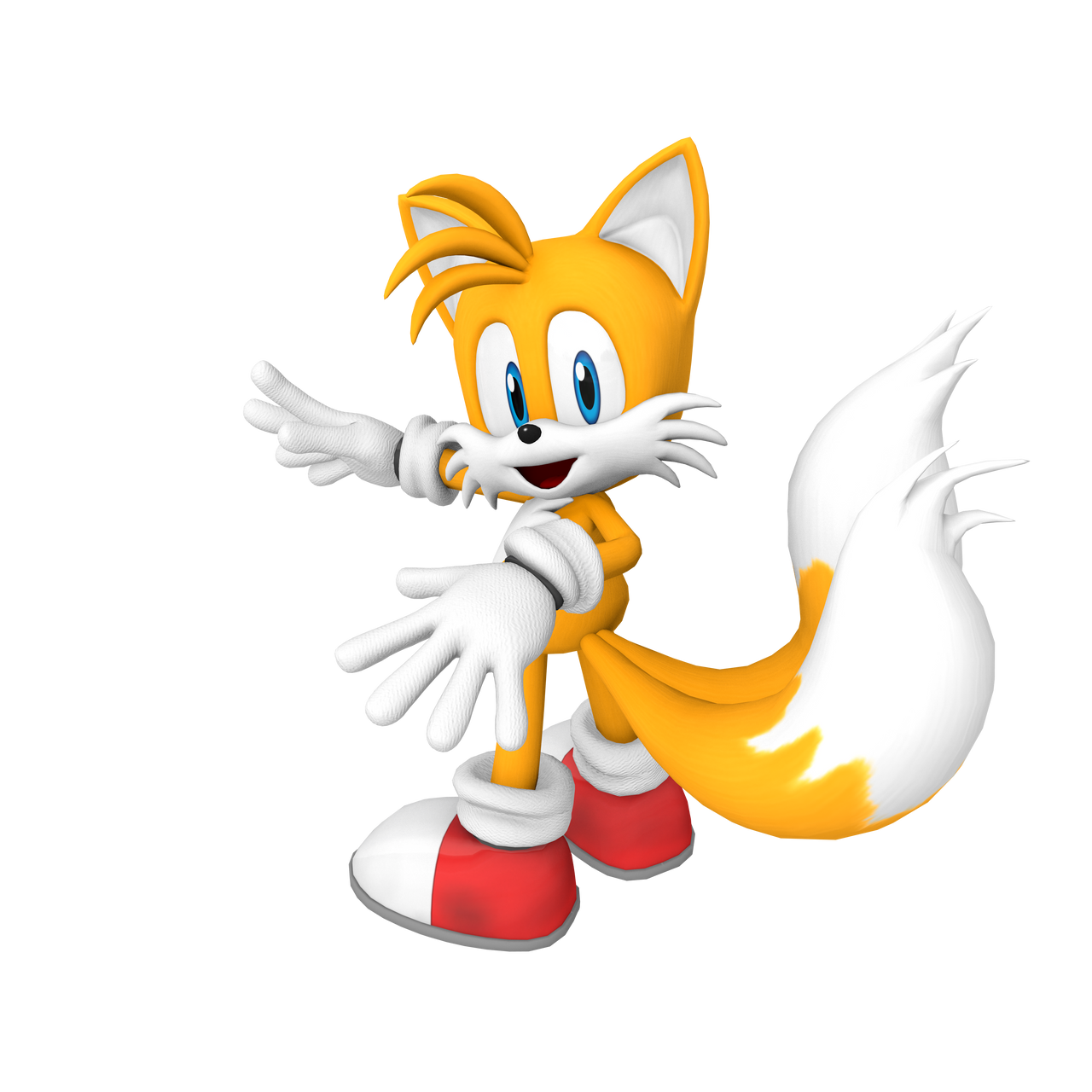 Tails December 2021 Render by bandicootbrawl96 on DeviantArt