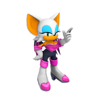 Dreamcast Rouge 2022 Render by bandicootbrawl96