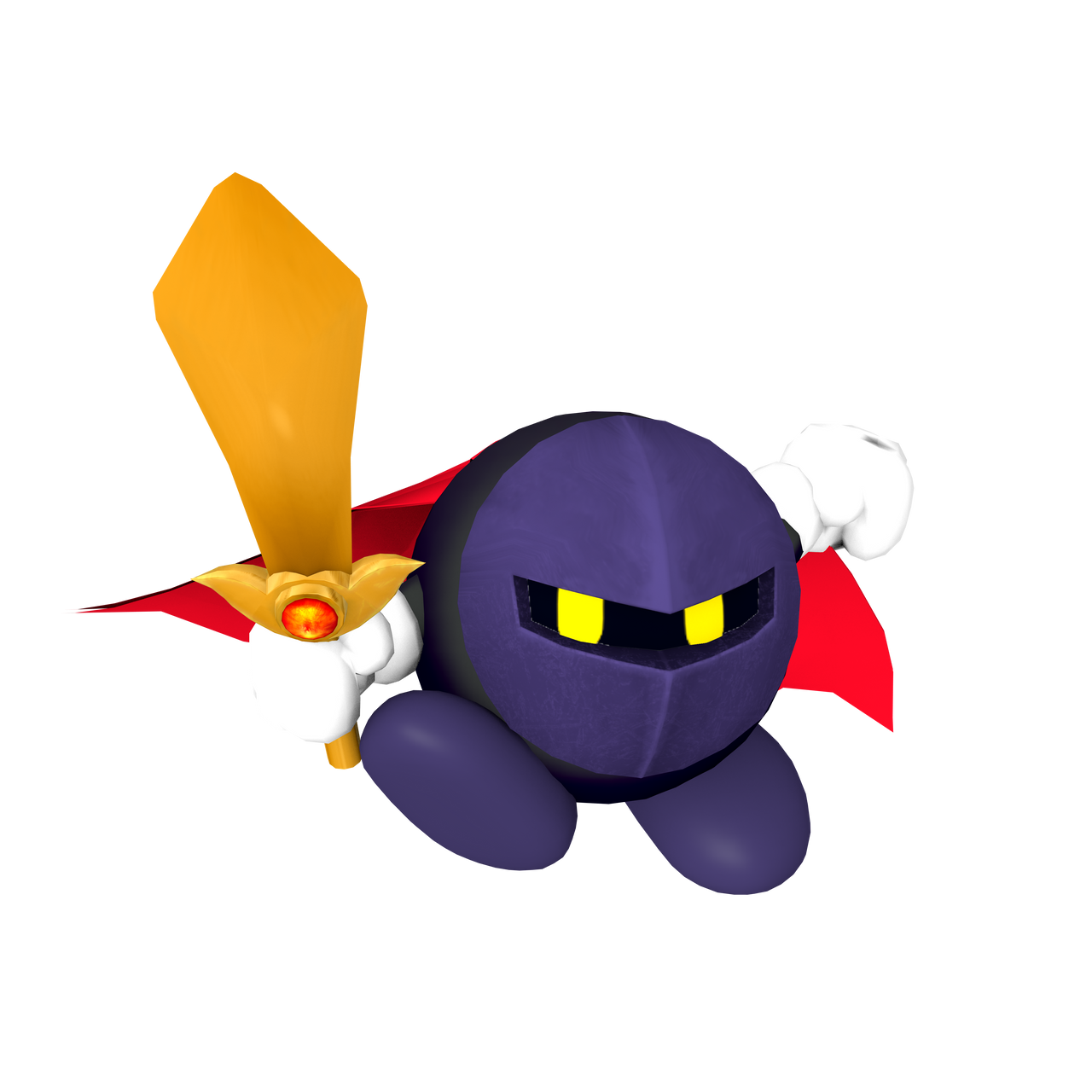 Classic Meta Knight 30th Anniverary Render by bandicootbrawl96 on ...