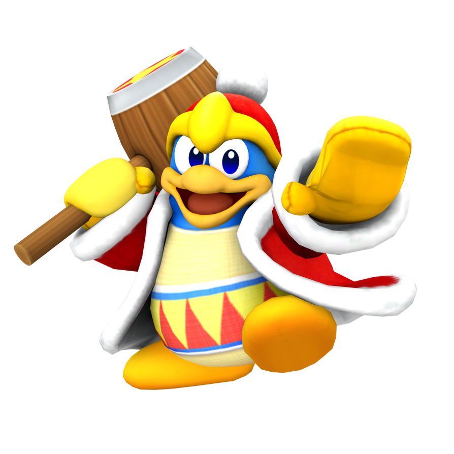 Dedede Turn King Dedede Smash Brawl Render by bandicootbrawl96 on DeviantArt