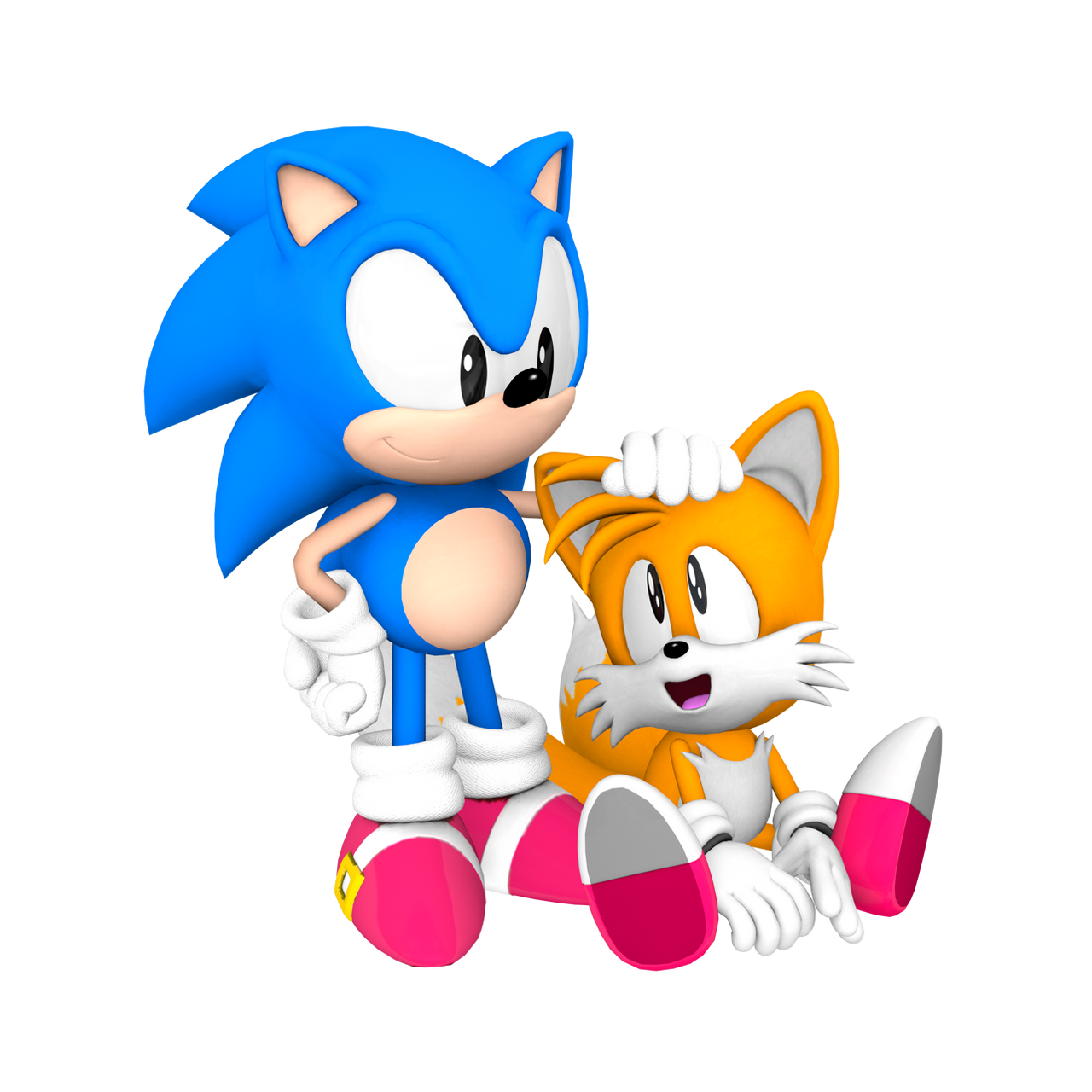 Classic Sonic and Classic Tails Jam Render by bandicootbrawl96 on ...