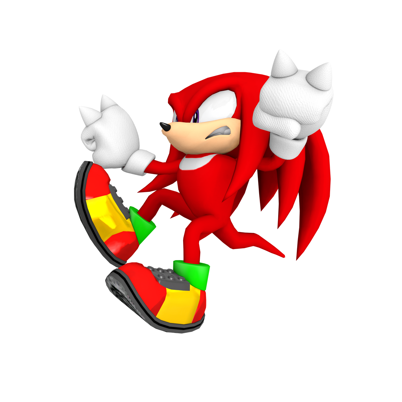 Dreamcast Knuckles SA1 Attack New 2022