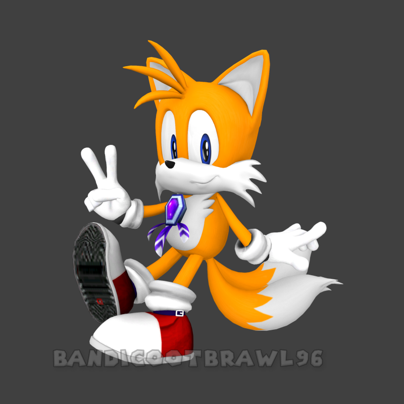 Classic Sonic Shrug Render by bandicootbrawl96 on DeviantArt