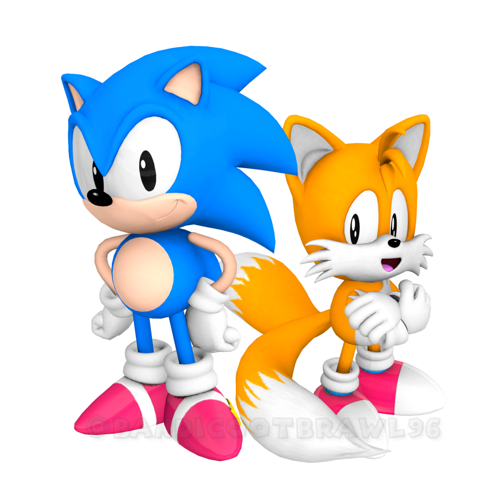 Classic Tails - Classic Render by bandicootbrawl96 on DeviantArt  Festas  de aniversário do sonic, Aniversário do sonic, Desenhos do sonic