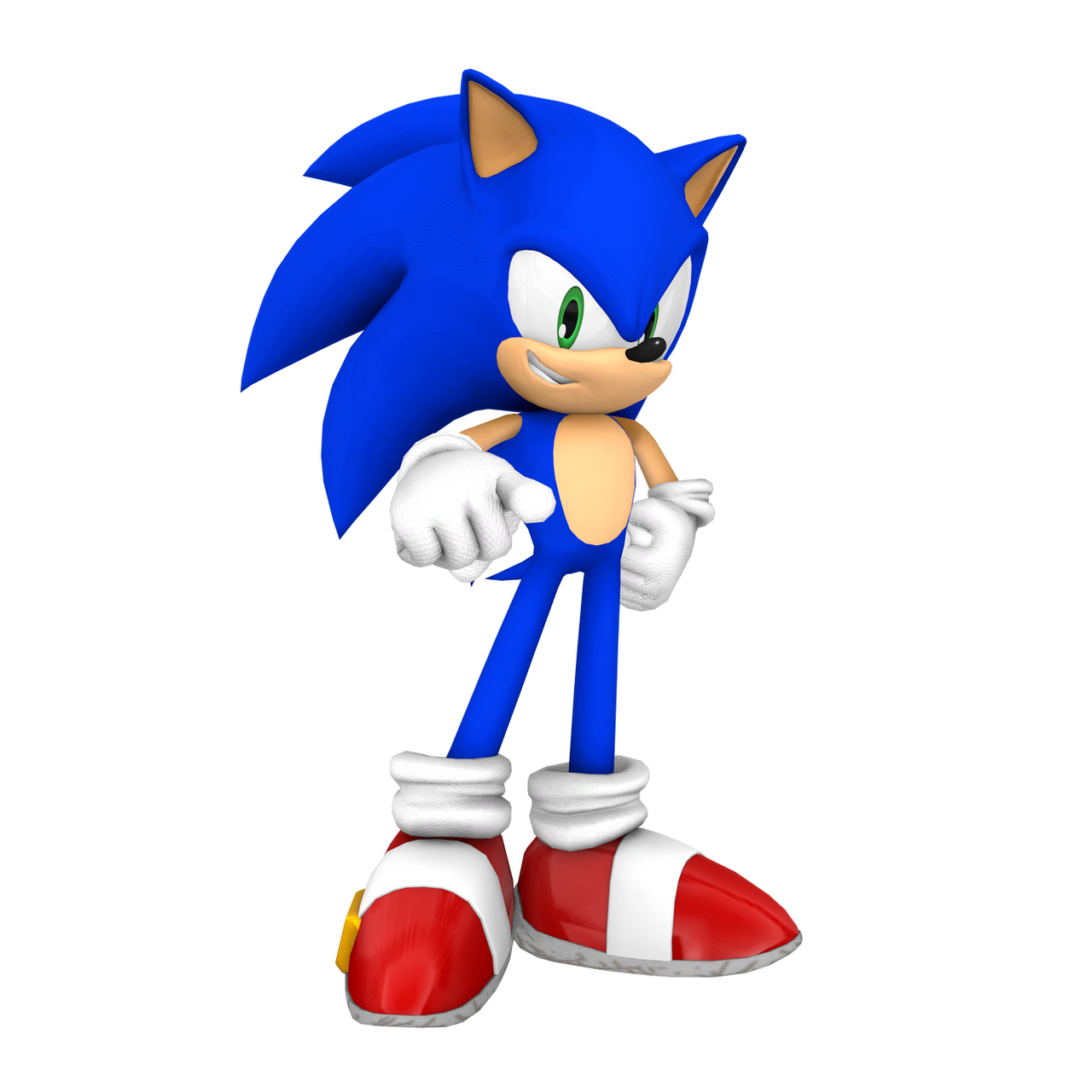 ArtStation - Sonic the Hedgehog - Mighty 360° Rotation (2022)