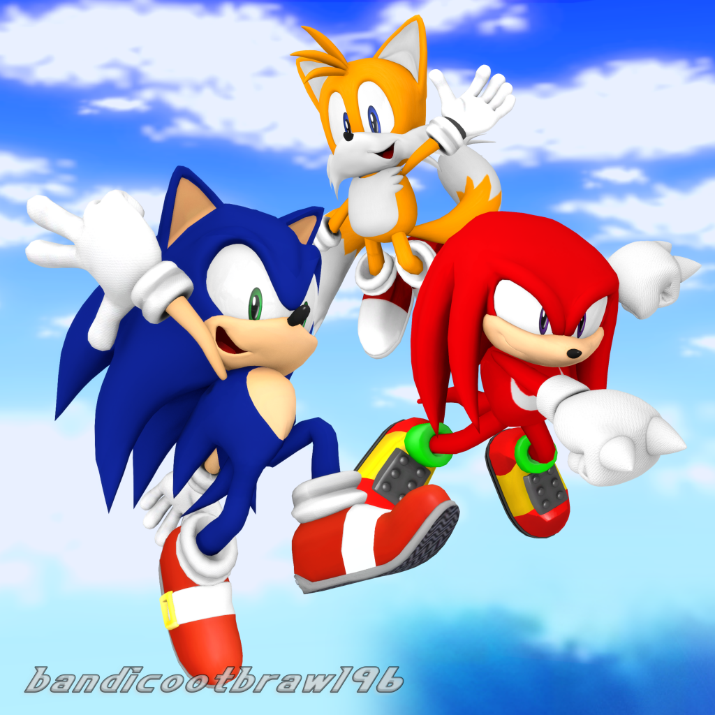 Classic Sonic  Mania Render by bandicootbrawl96 on DeviantArt