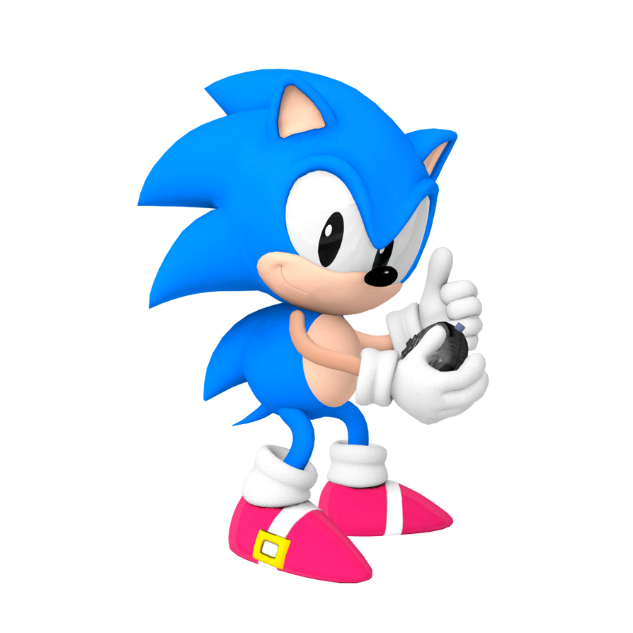 Sonic Pre Rendered Game Commission: Classic Sonic Game On Render by bandicootbrawl96 on DeviantArt